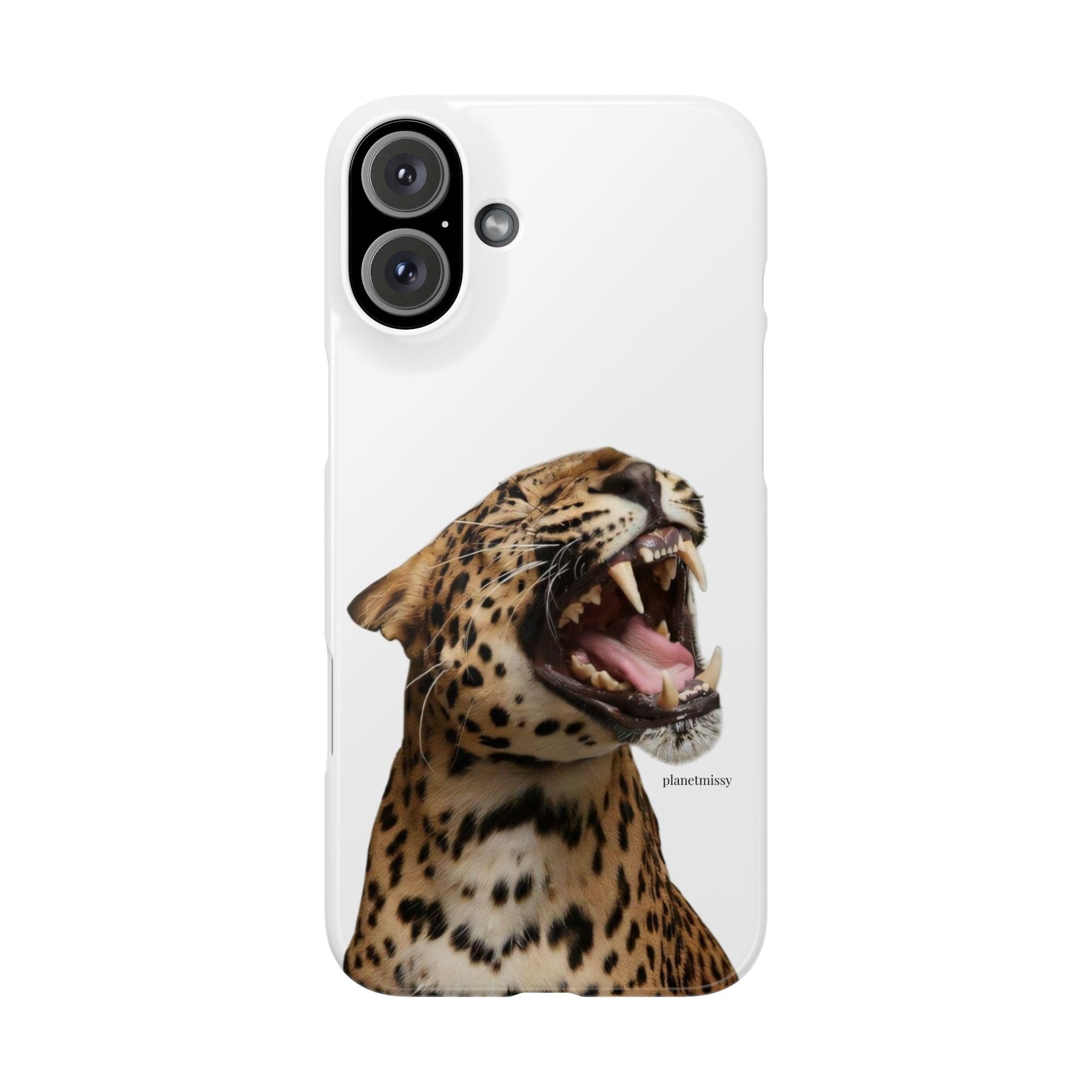 Roaring Leopard Phone Case - Planet Missy