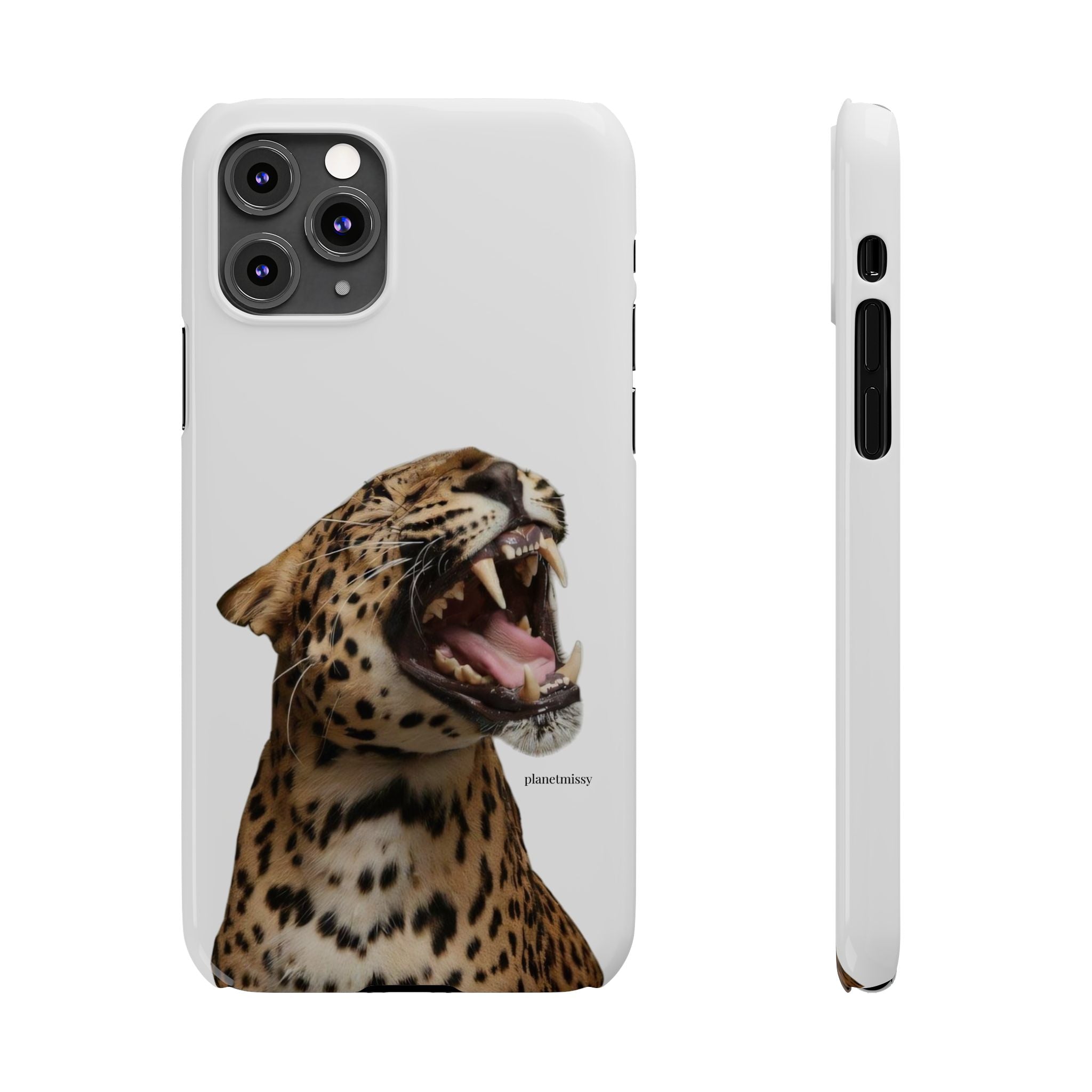 Roaring Leopard Phone Case - Planet Missy