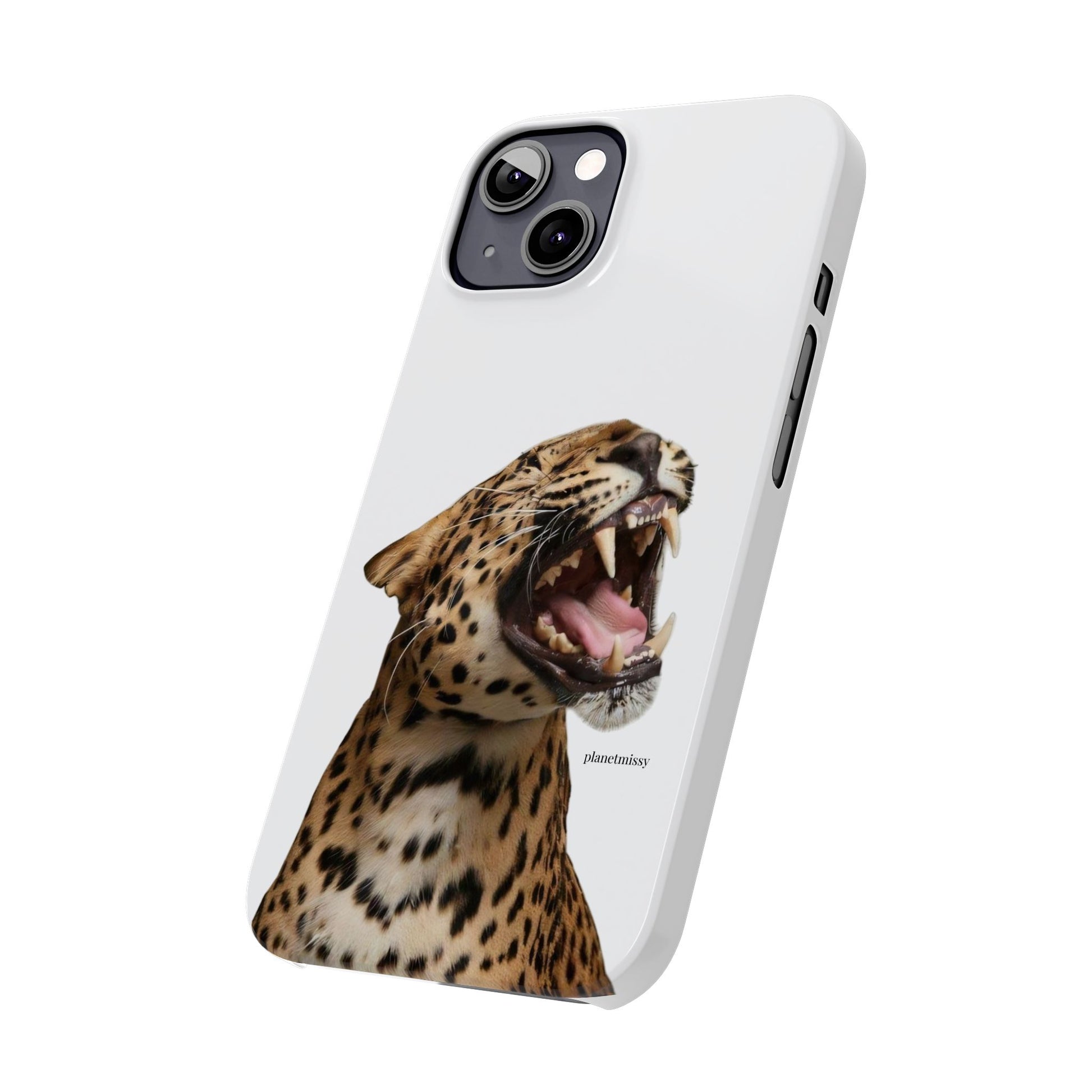 Roaring Leopard Phone Case - Planet Missy