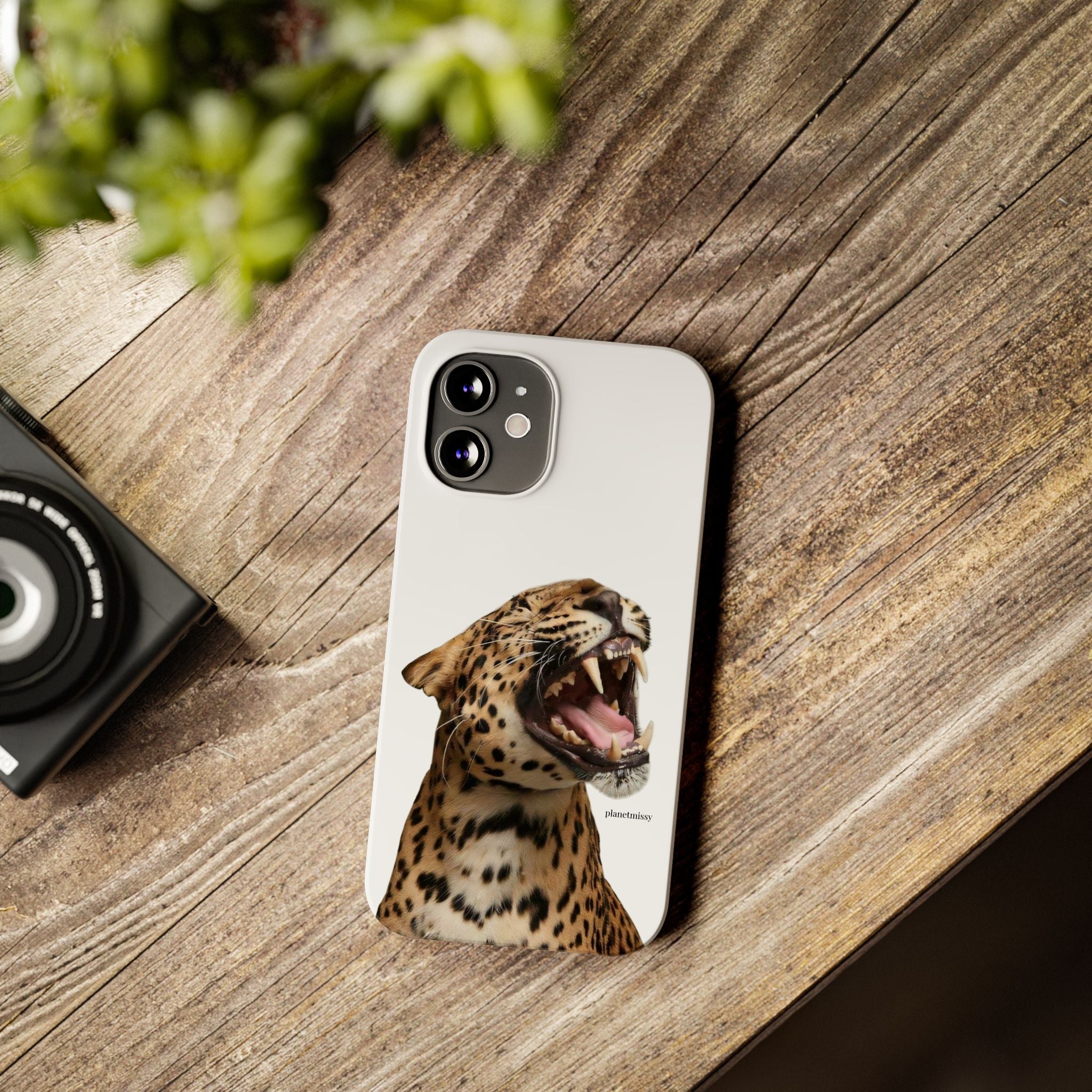 Roaring Leopard Phone Case - Planet Missy