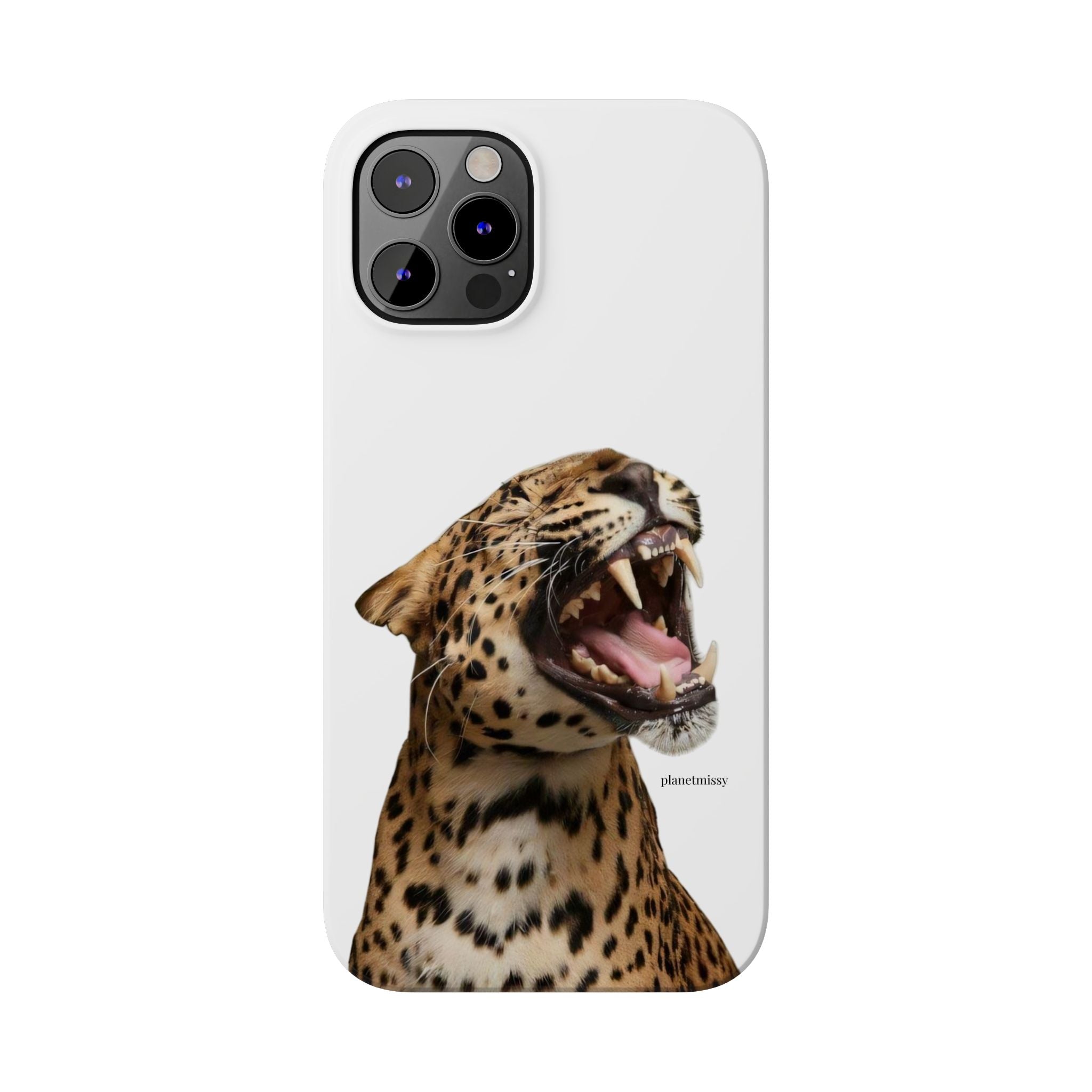 Roaring Leopard Phone Case - Planet Missy