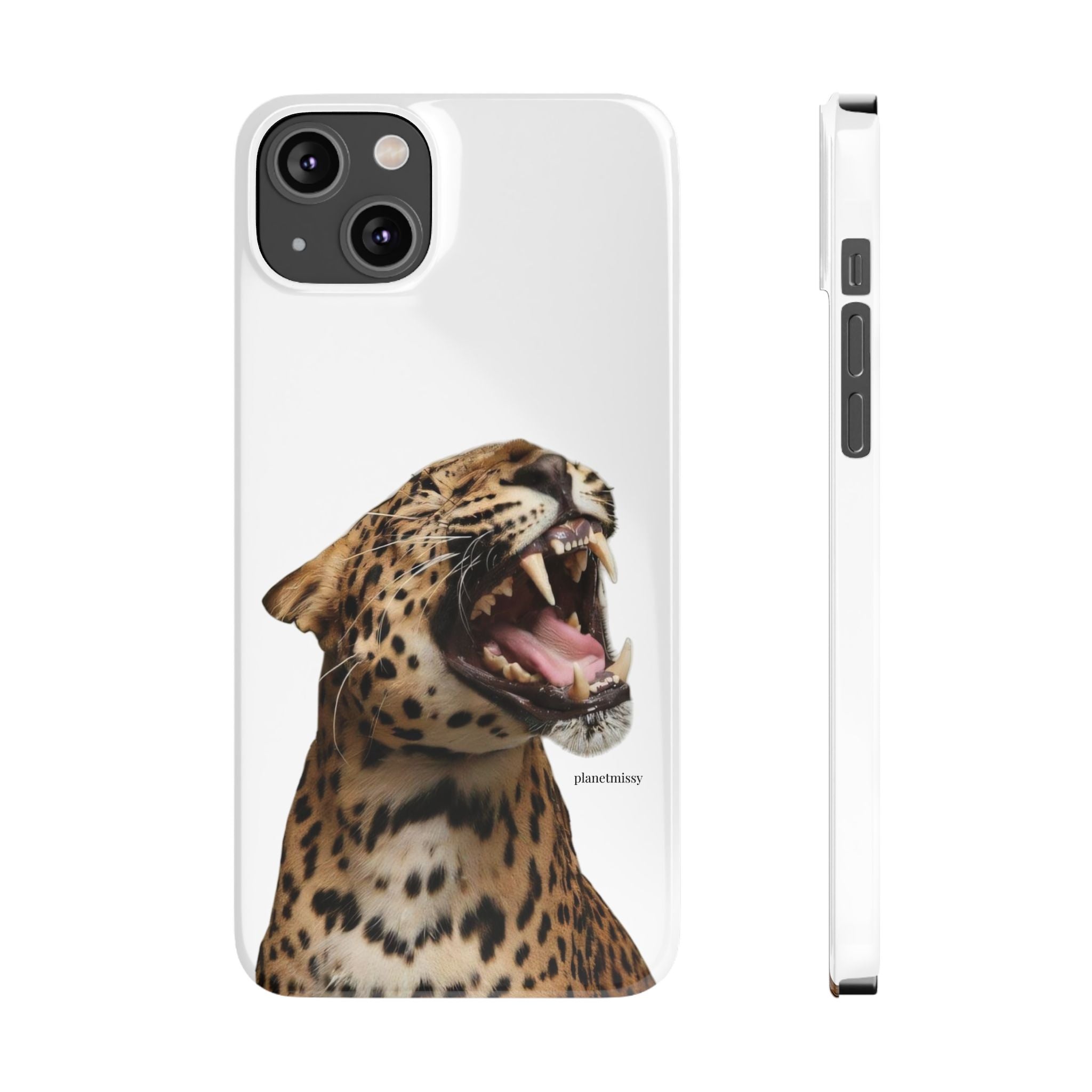 Roaring Leopard Phone Case - Planet Missy