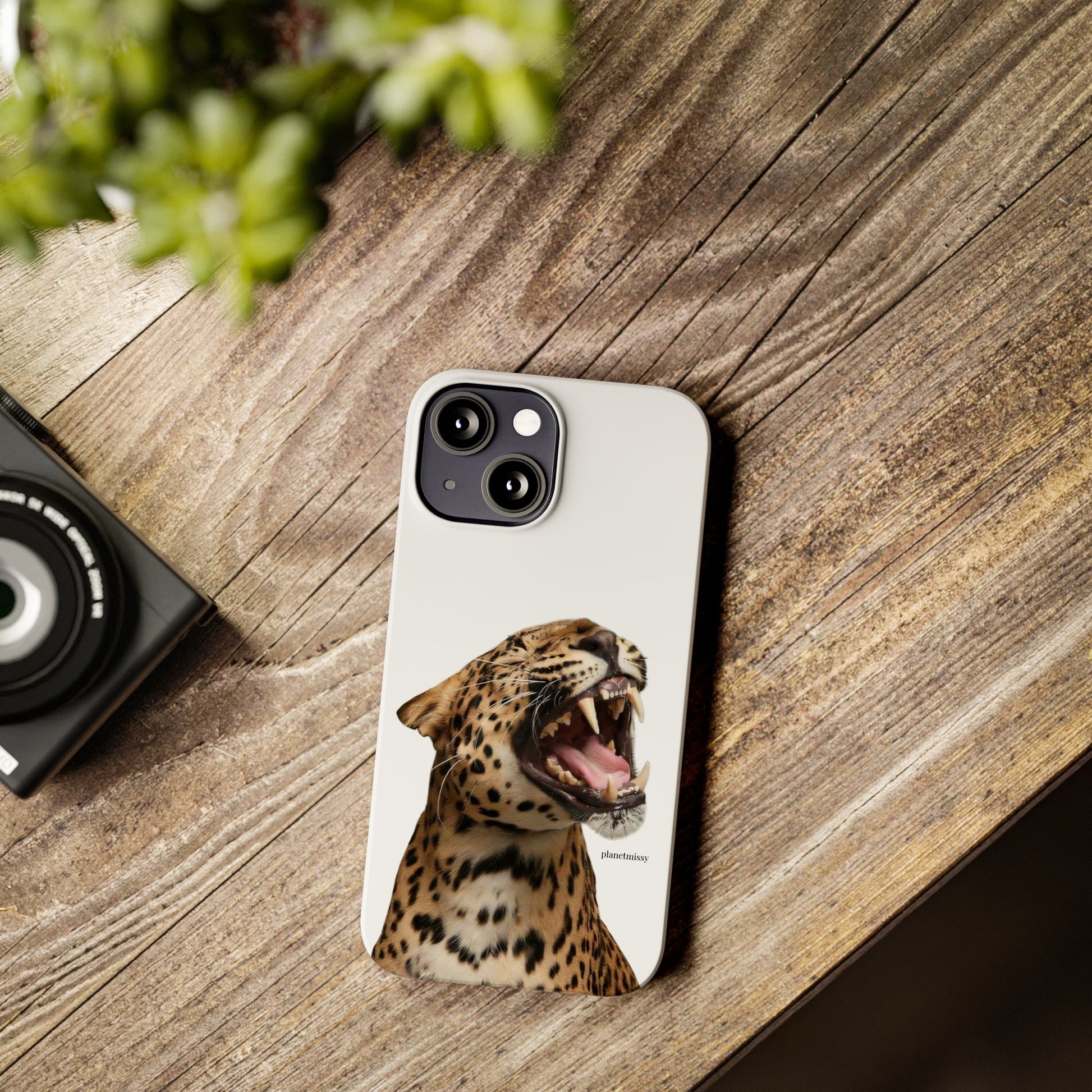 Roaring Leopard Phone Case - Planet Missy