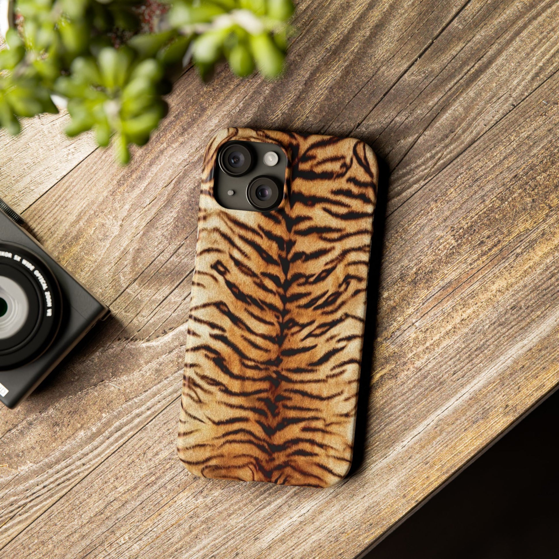 Tiger Print Phone Case - Planet Missy