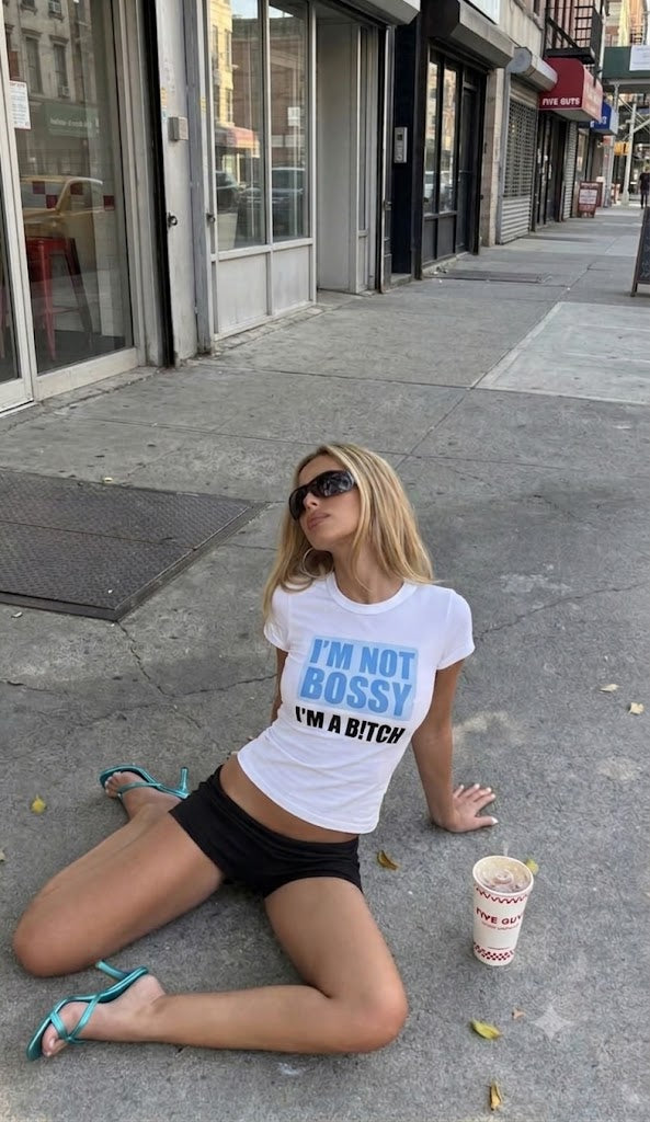 I'm Not Bossy Baby Tee - PRE-ORDER