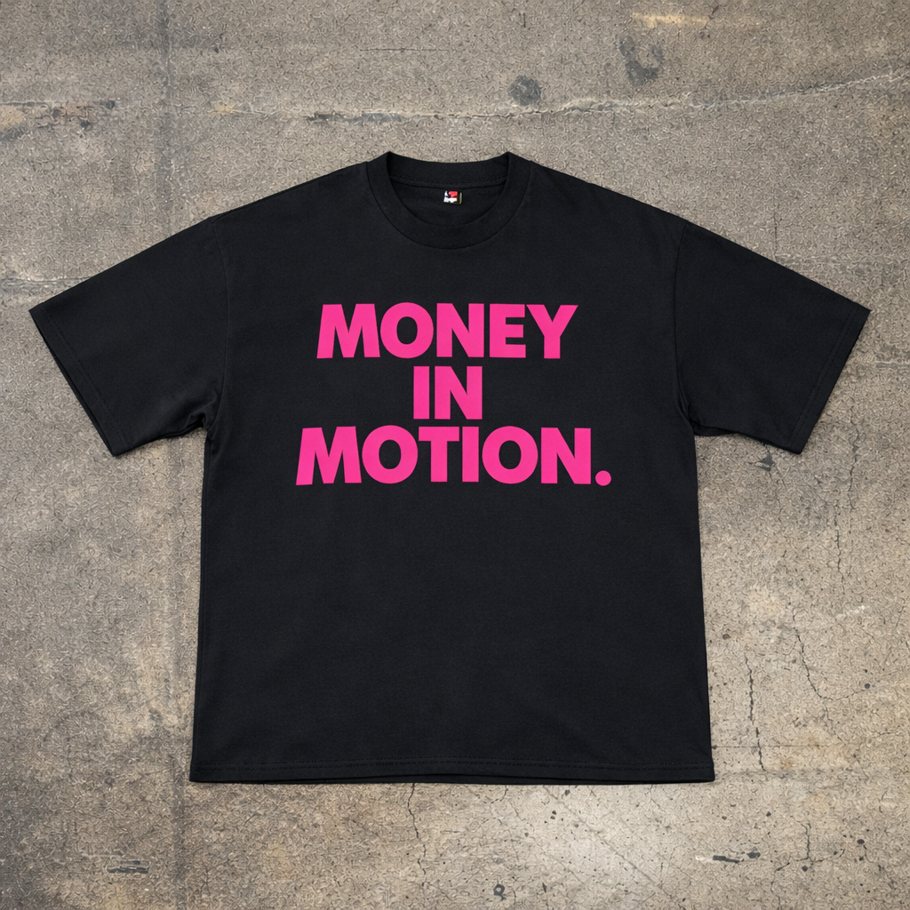 Money In Motion T-Shirt - Planet Missy