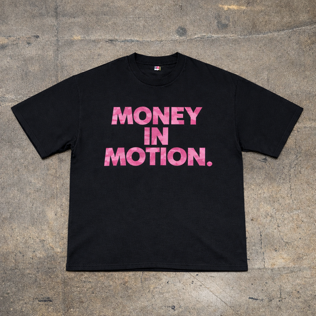 Money In Motion T-Shirt - Planet Missy