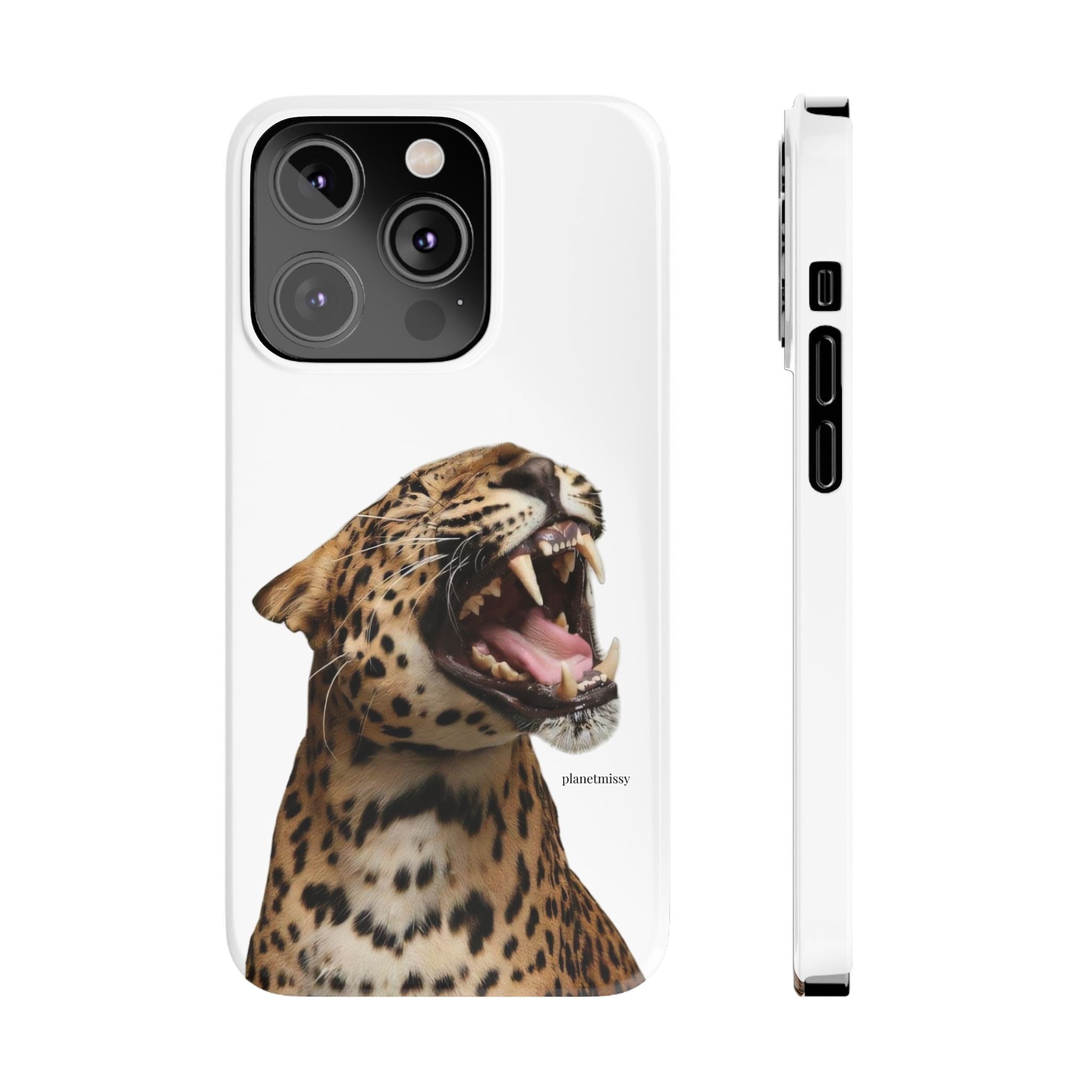 Roaring Leopard Phone Case - Planet Missy