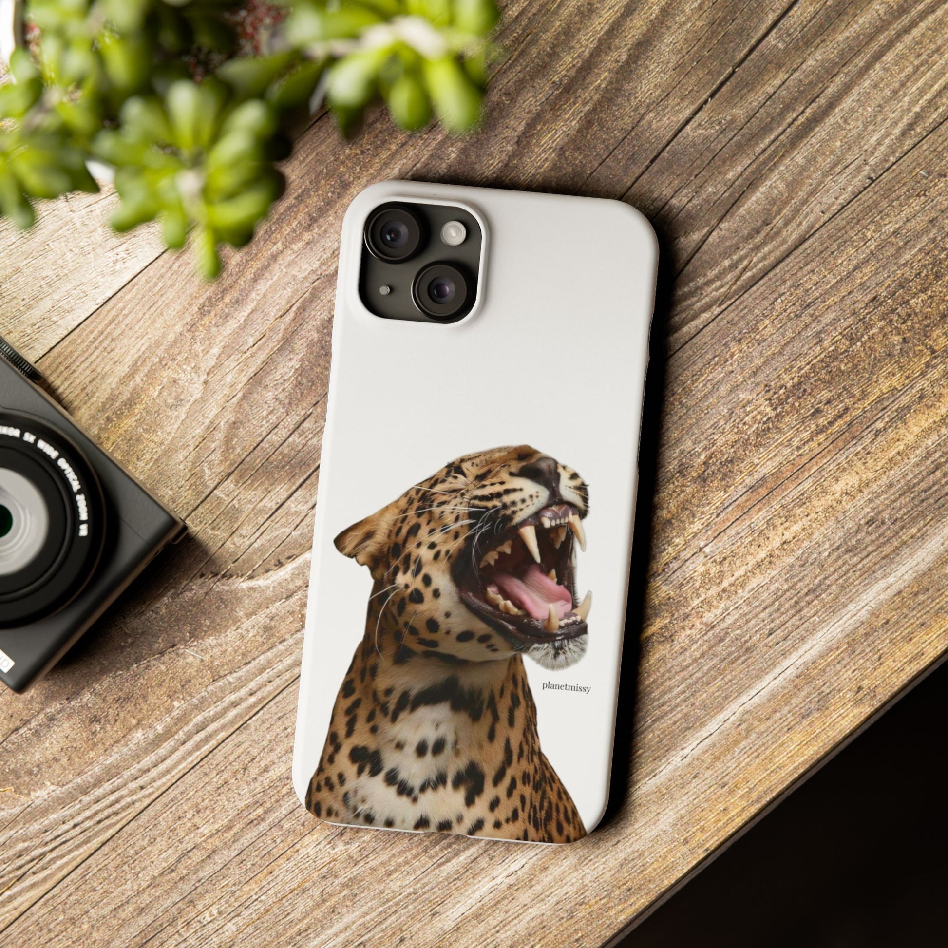 Roaring Leopard Phone Case - Planet Missy