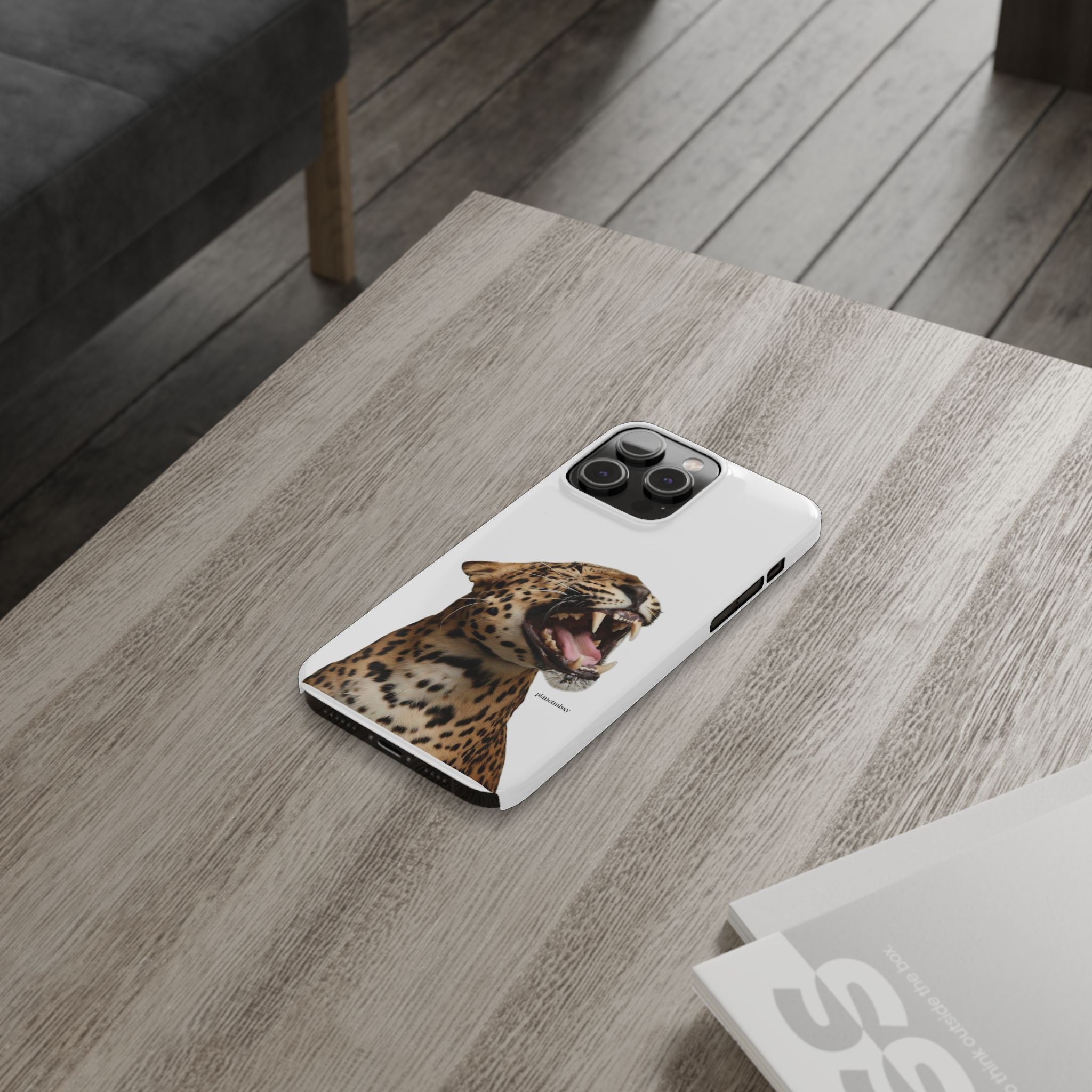 Roaring Leopard Phone Case