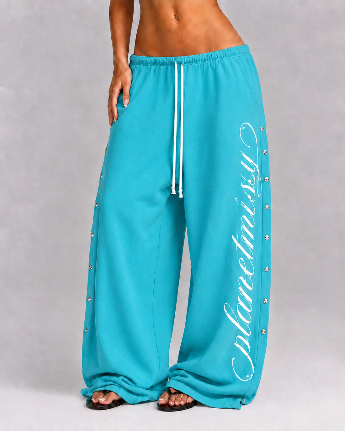 Ocean Script Sweatpants - PRE-ORDER – Trousers & Joggers Blue