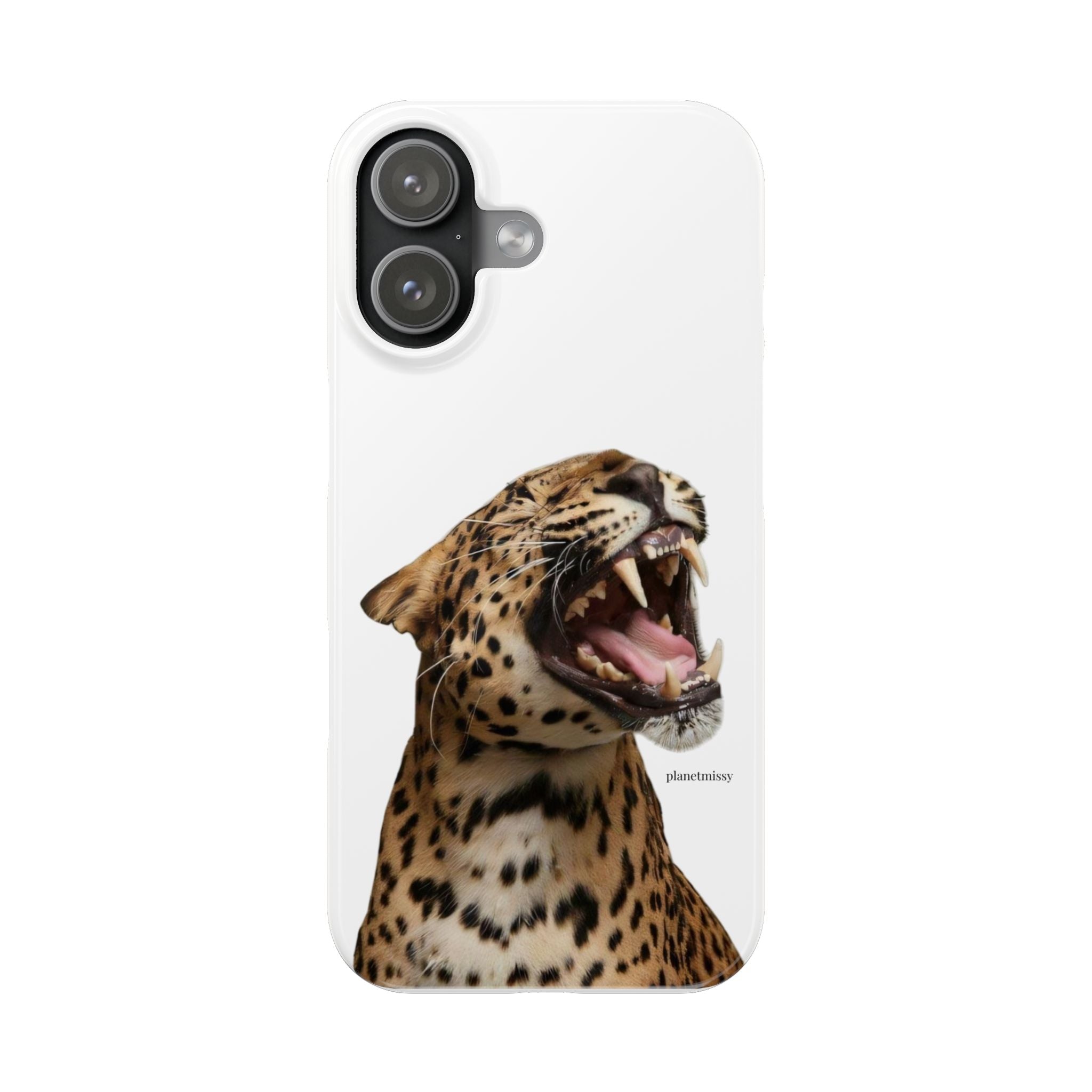 Roaring Leopard Phone Case - Planet Missy