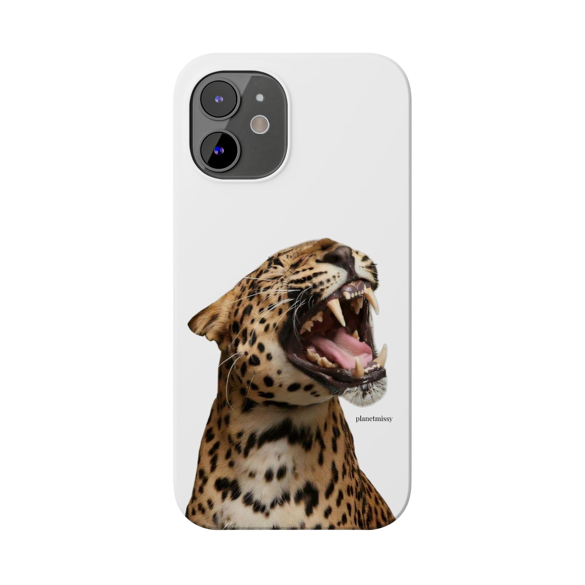 Roaring Leopard Phone Case - Planet Missy