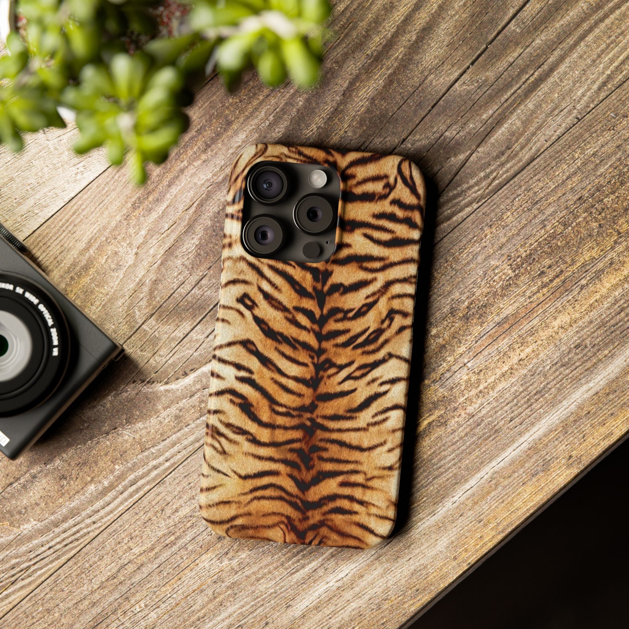 Tiger Print Phone Case - Planet Missy