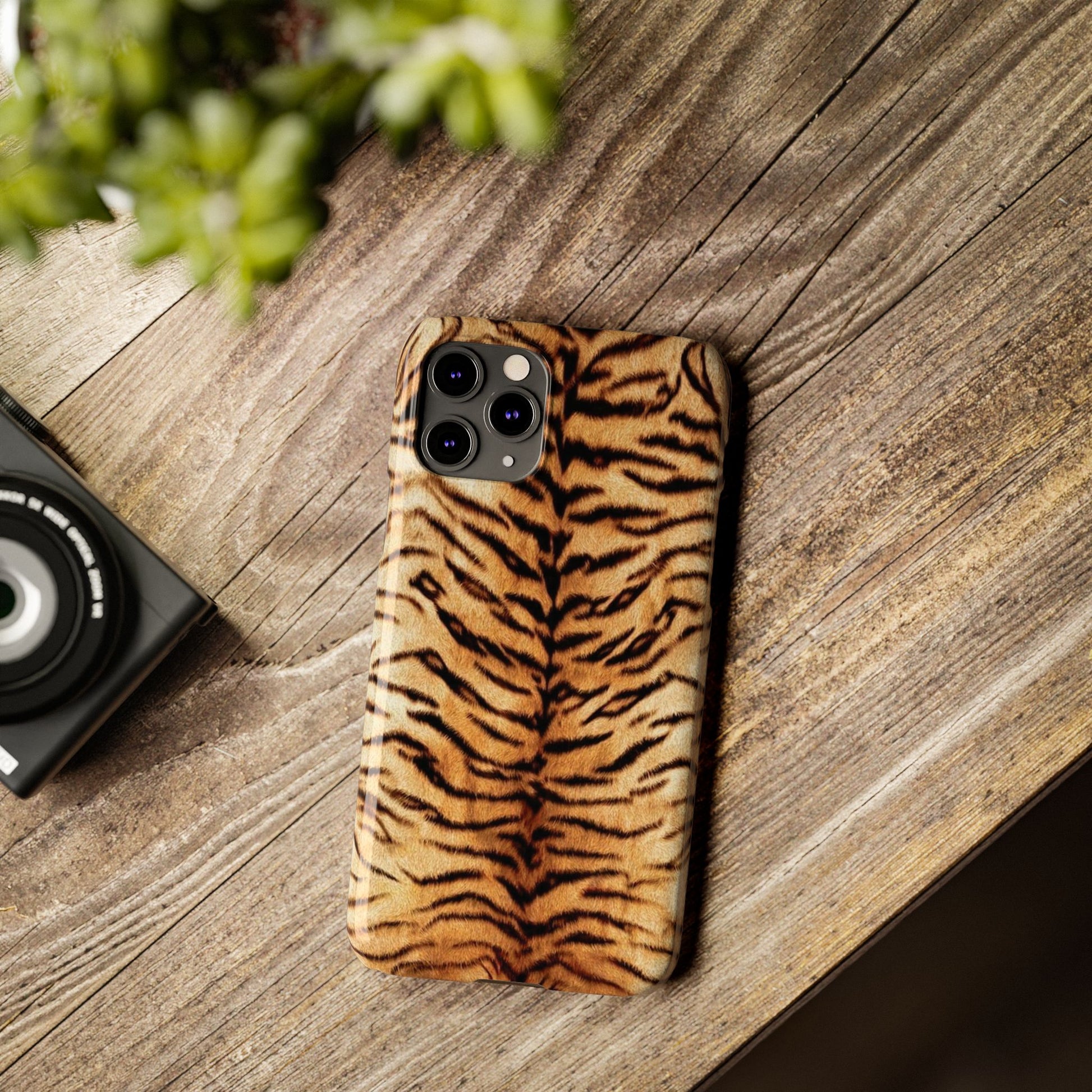 Tiger Print Phone Case - Planet Missy