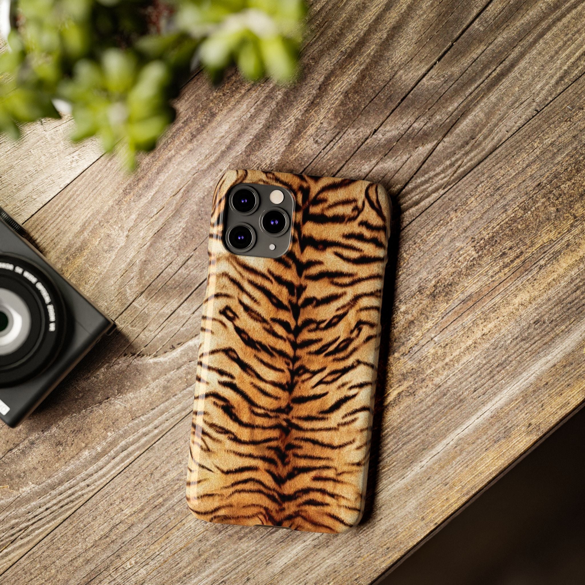 Tiger Print Phone Case - Planet Missy