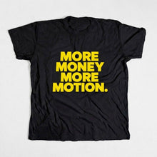 More Money More Motion Tee – Black & Yellow T-Shirt - Planet Missy