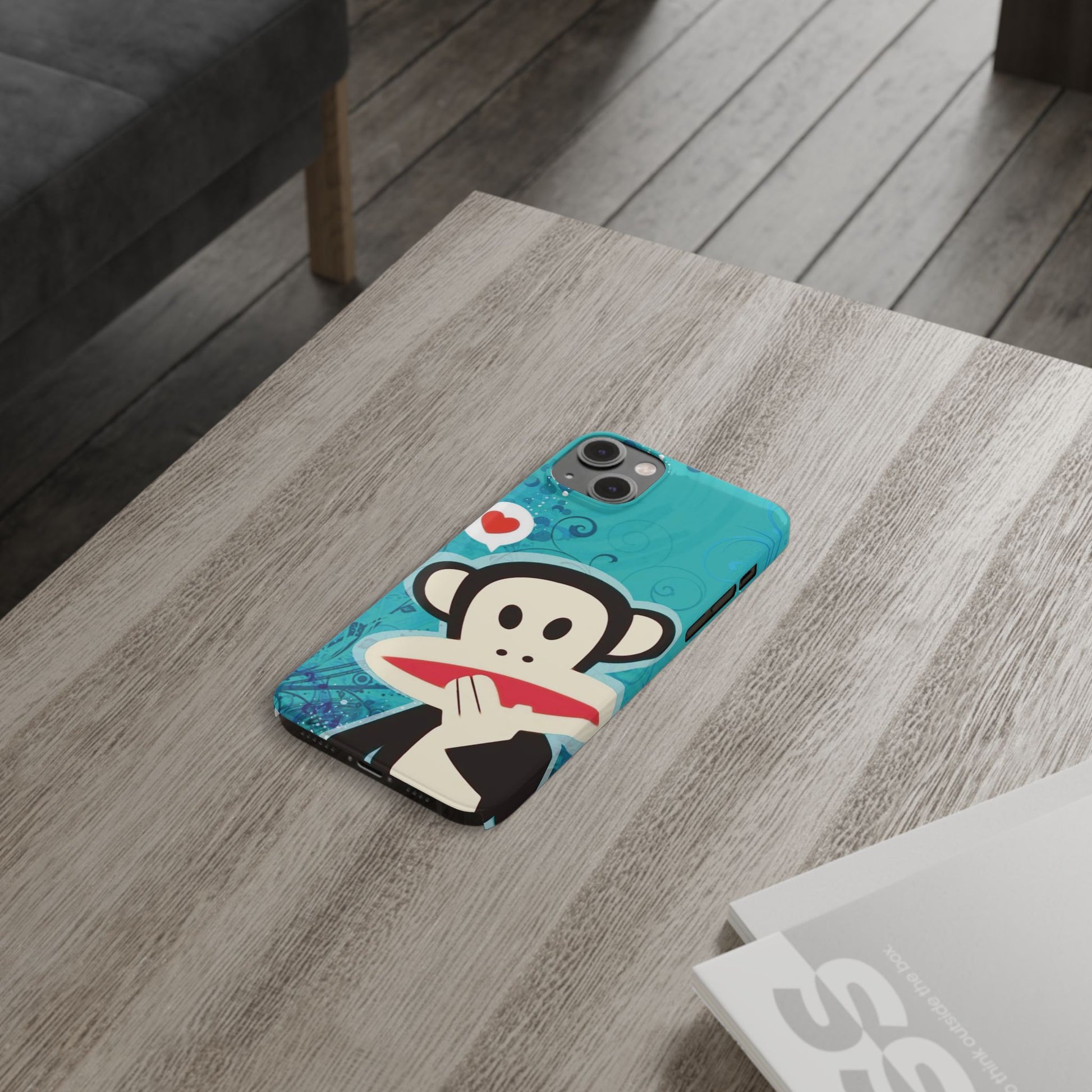 Cute Monkey Phone Case - Planet Missy