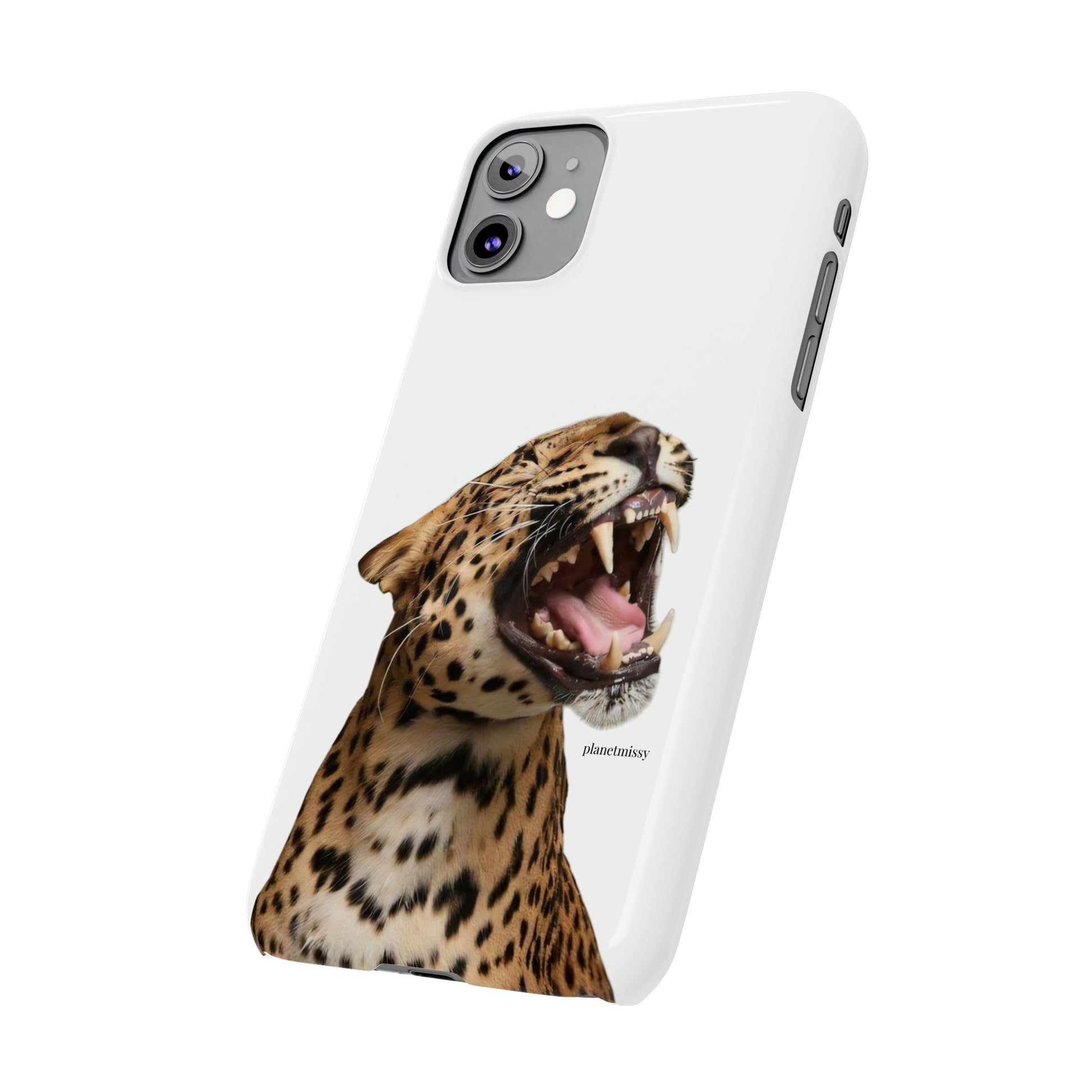 Roaring Leopard Phone Case - Planet Missy