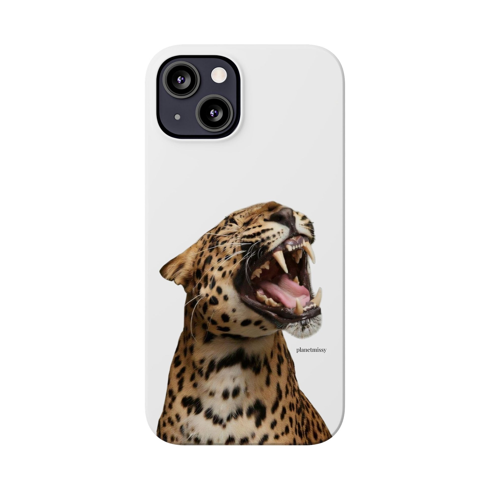 Roaring Leopard Phone Case - Planet Missy
