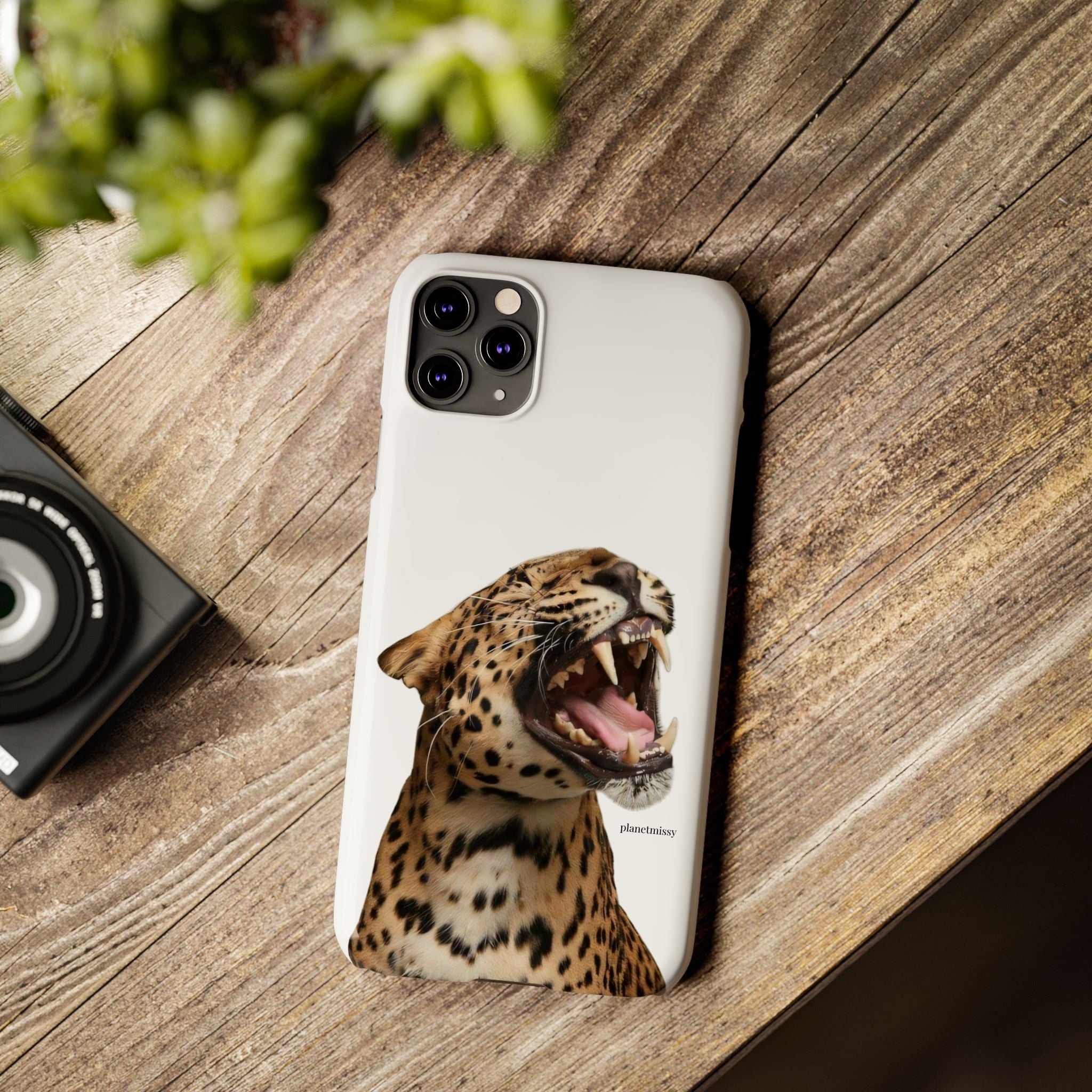 Roaring Leopard Phone Case - Planet Missy