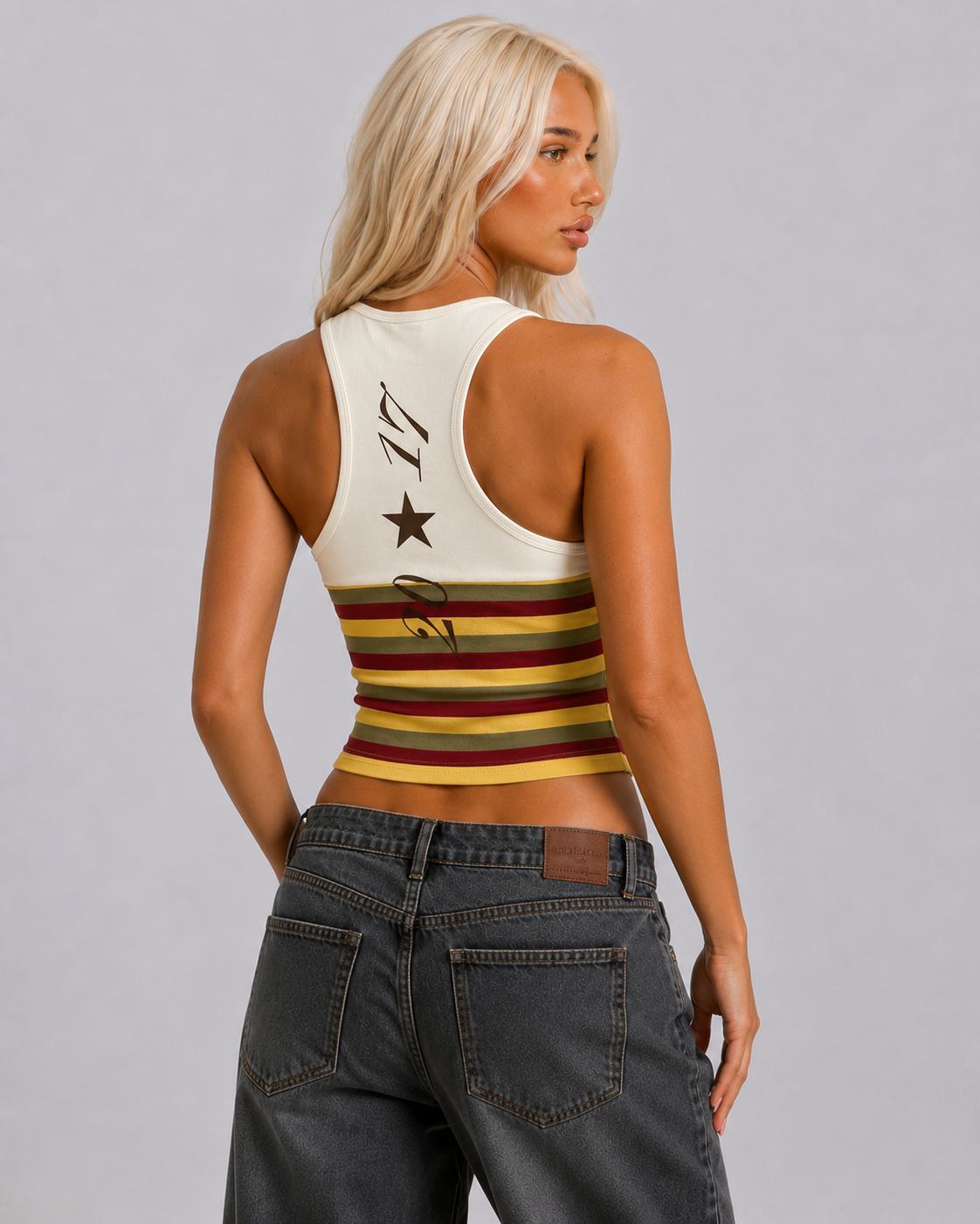 Top de Tirantes Retro