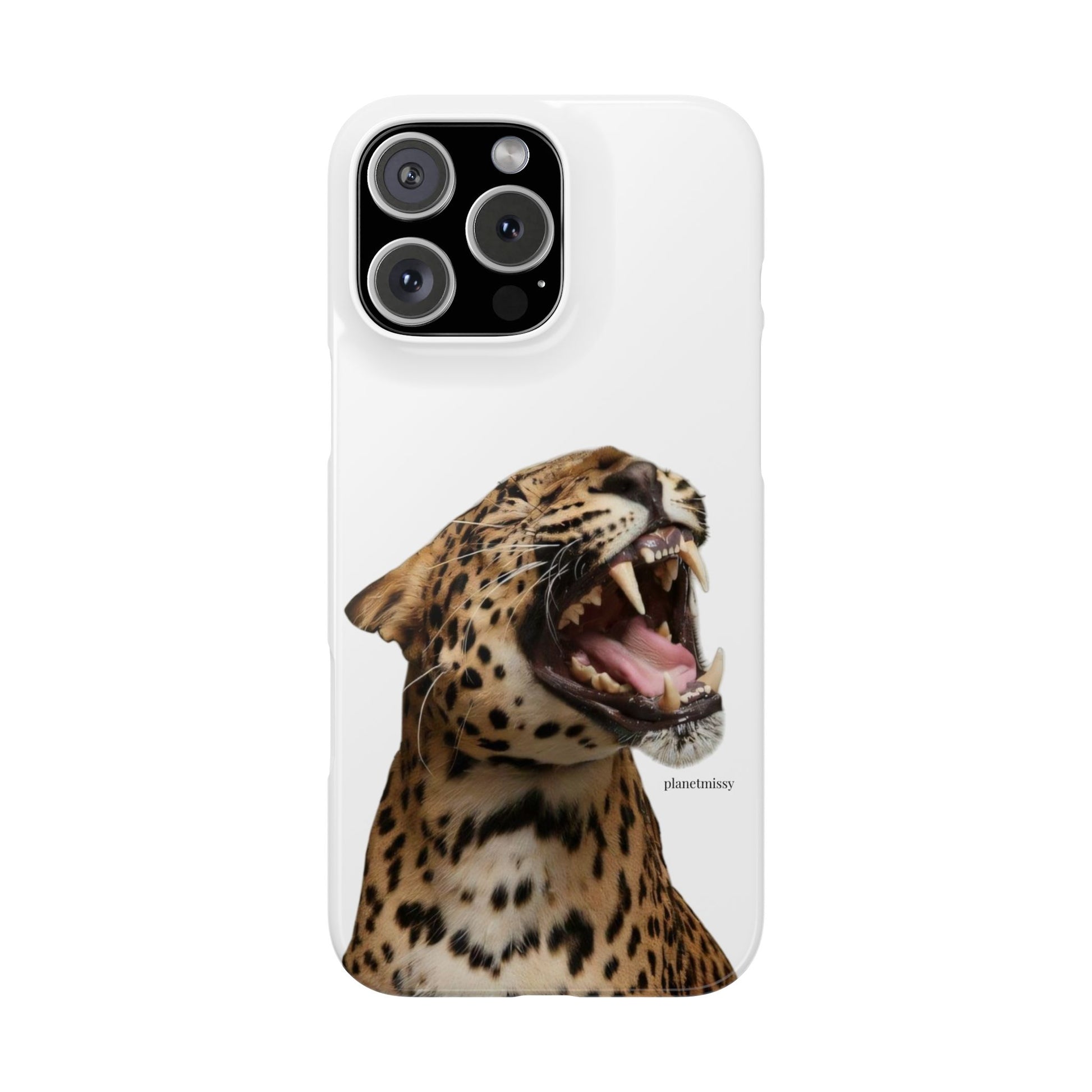 Roaring Leopard Phone Case - Planet Missy