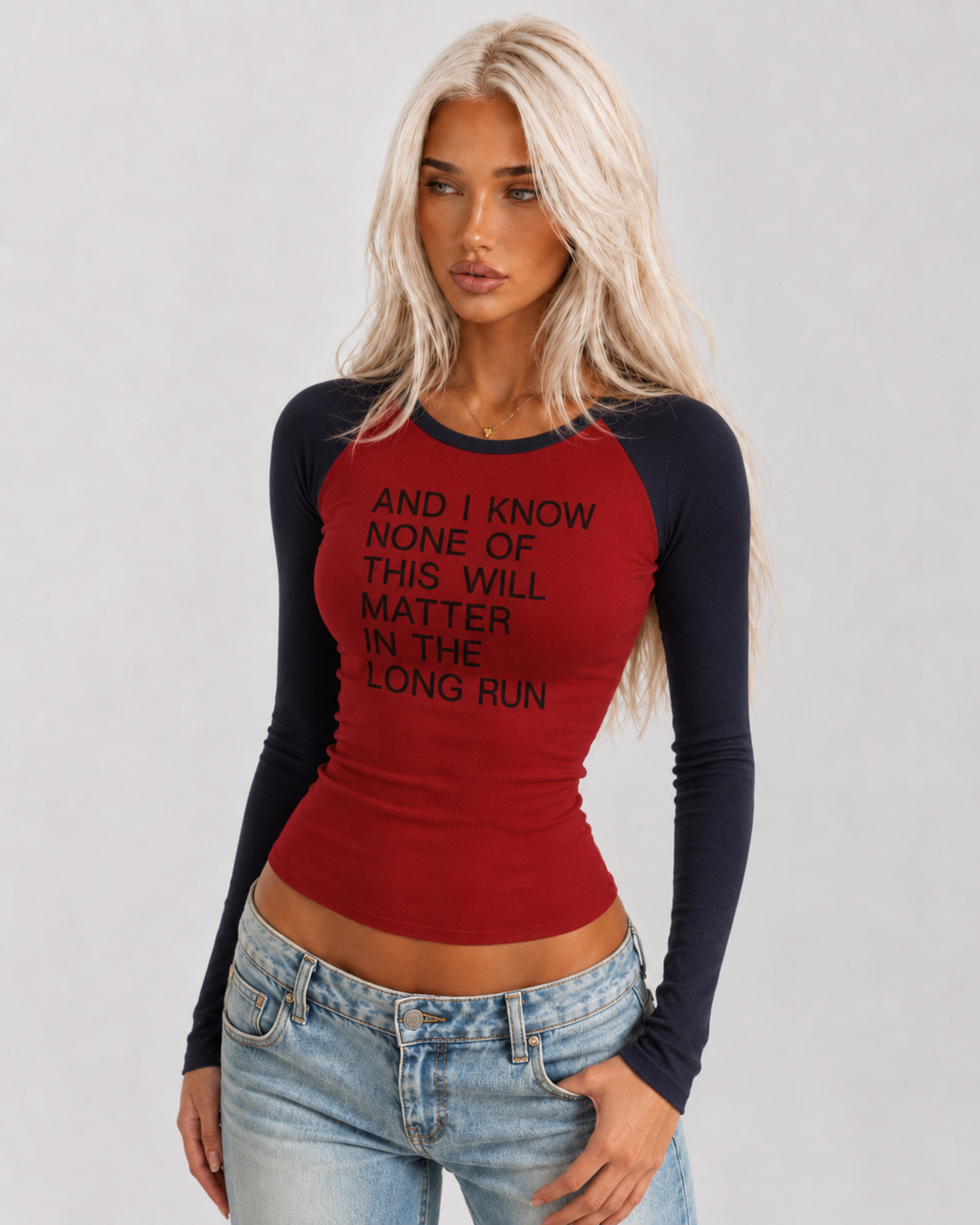 Print Long Sleeve Top