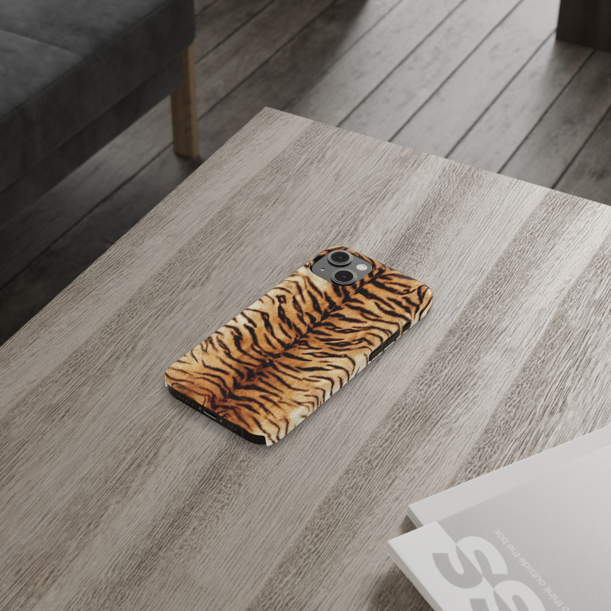 Tiger Print Phone Case - Planet Missy