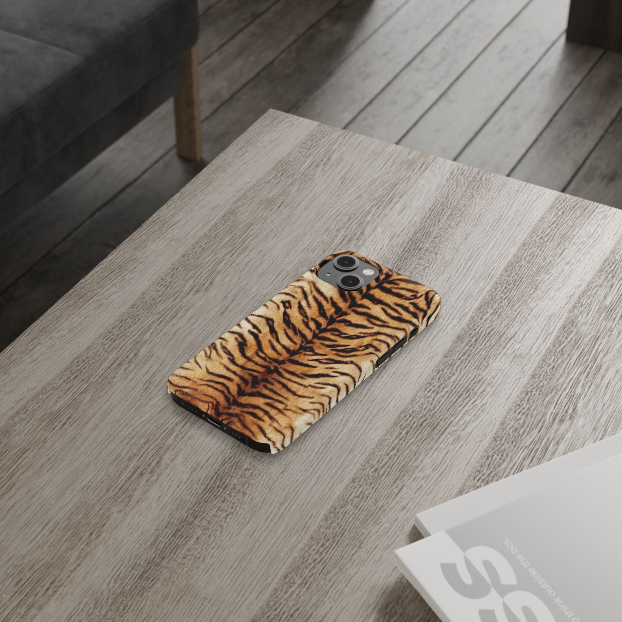 Tiger Print Phone Case - Planet Missy