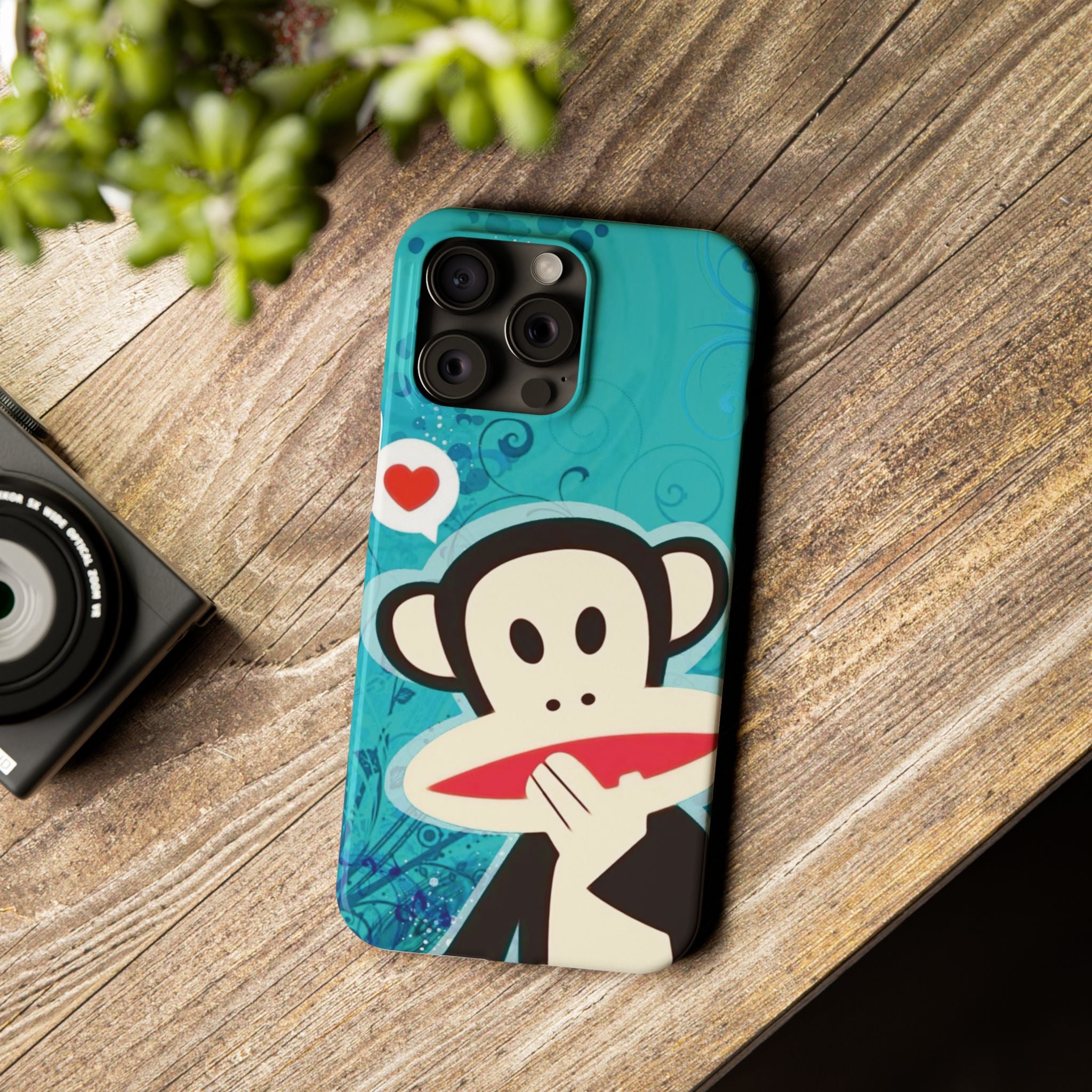 Cute Monkey Phone Case - Planet Missy