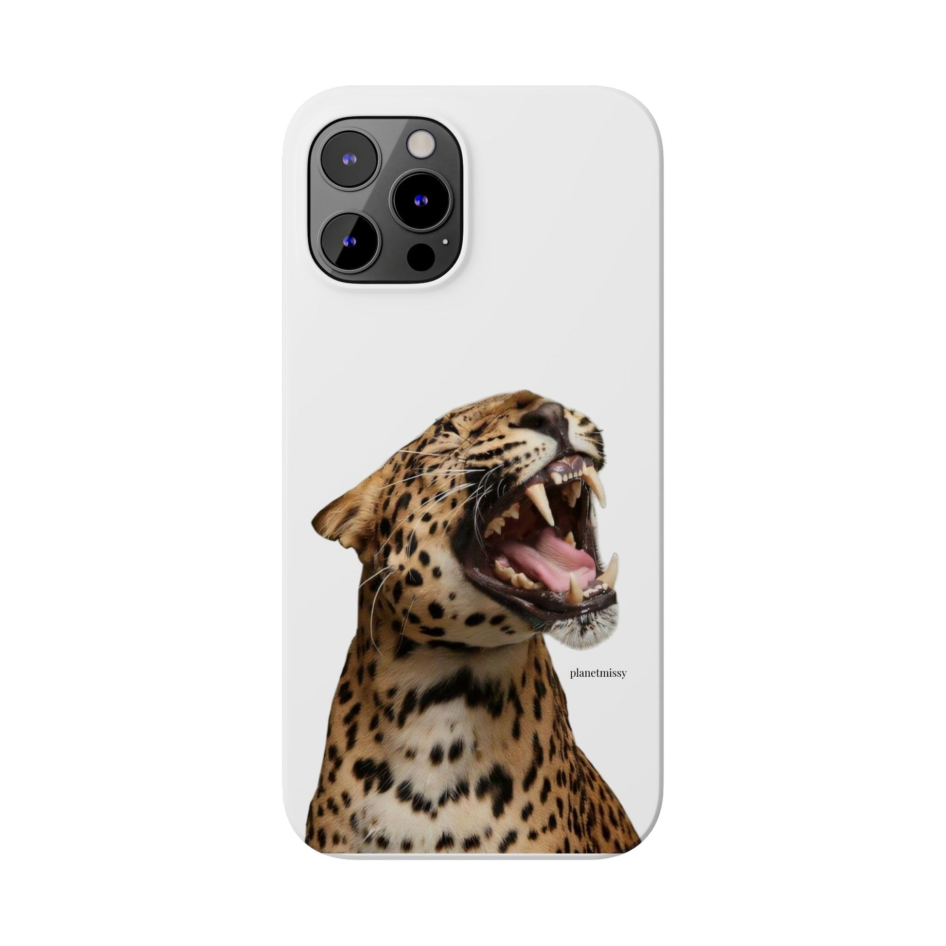 Roaring Leopard Phone Case - Planet Missy