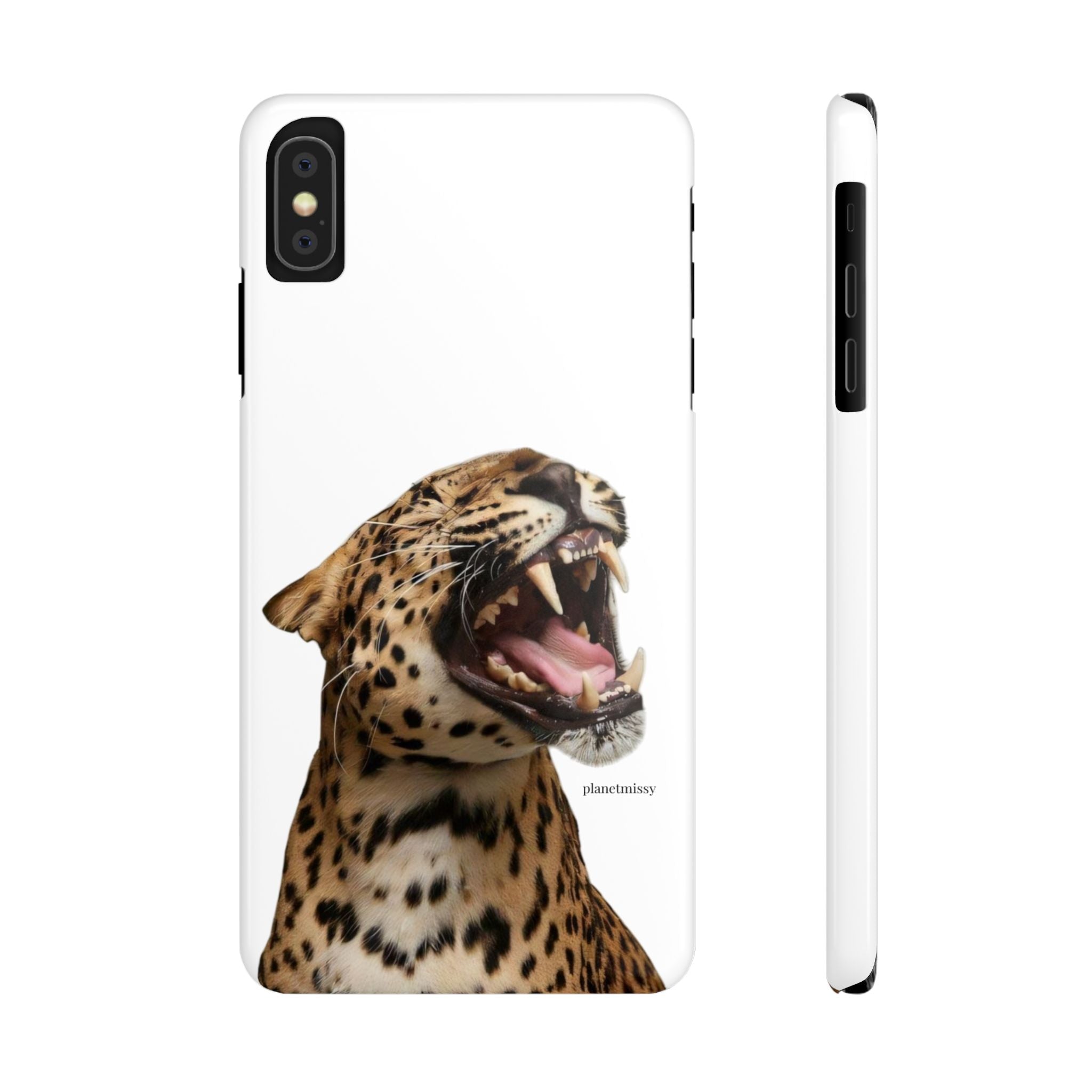 Roaring Leopard Phone Case - Planet Missy