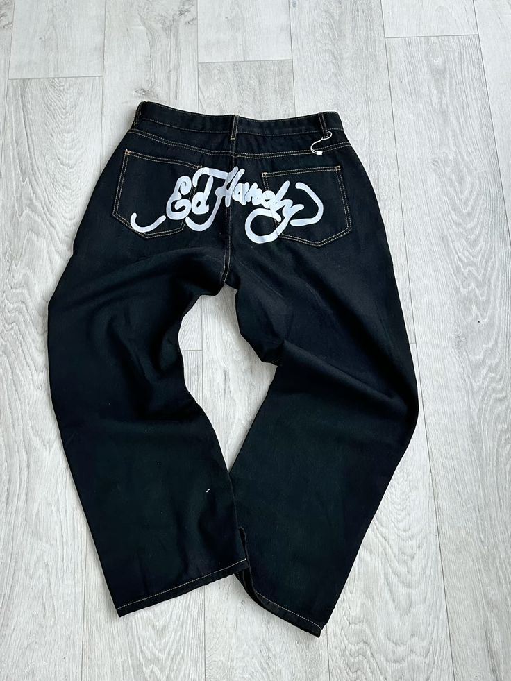 ED Hardy Black Jeans