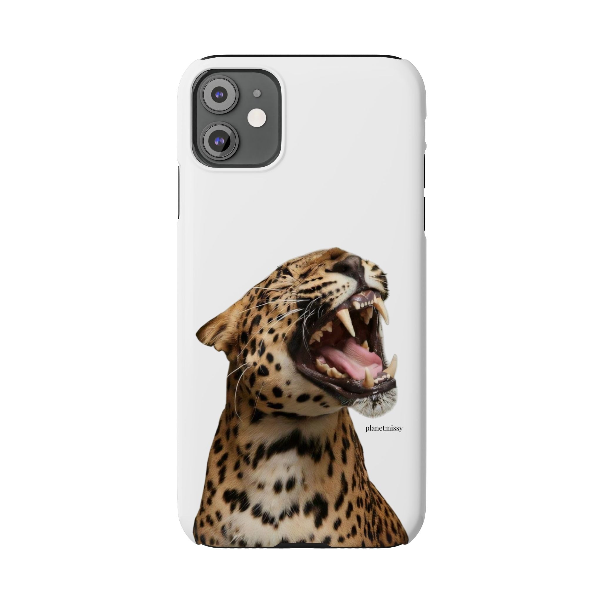 Roaring Leopard Phone Case - Planet Missy