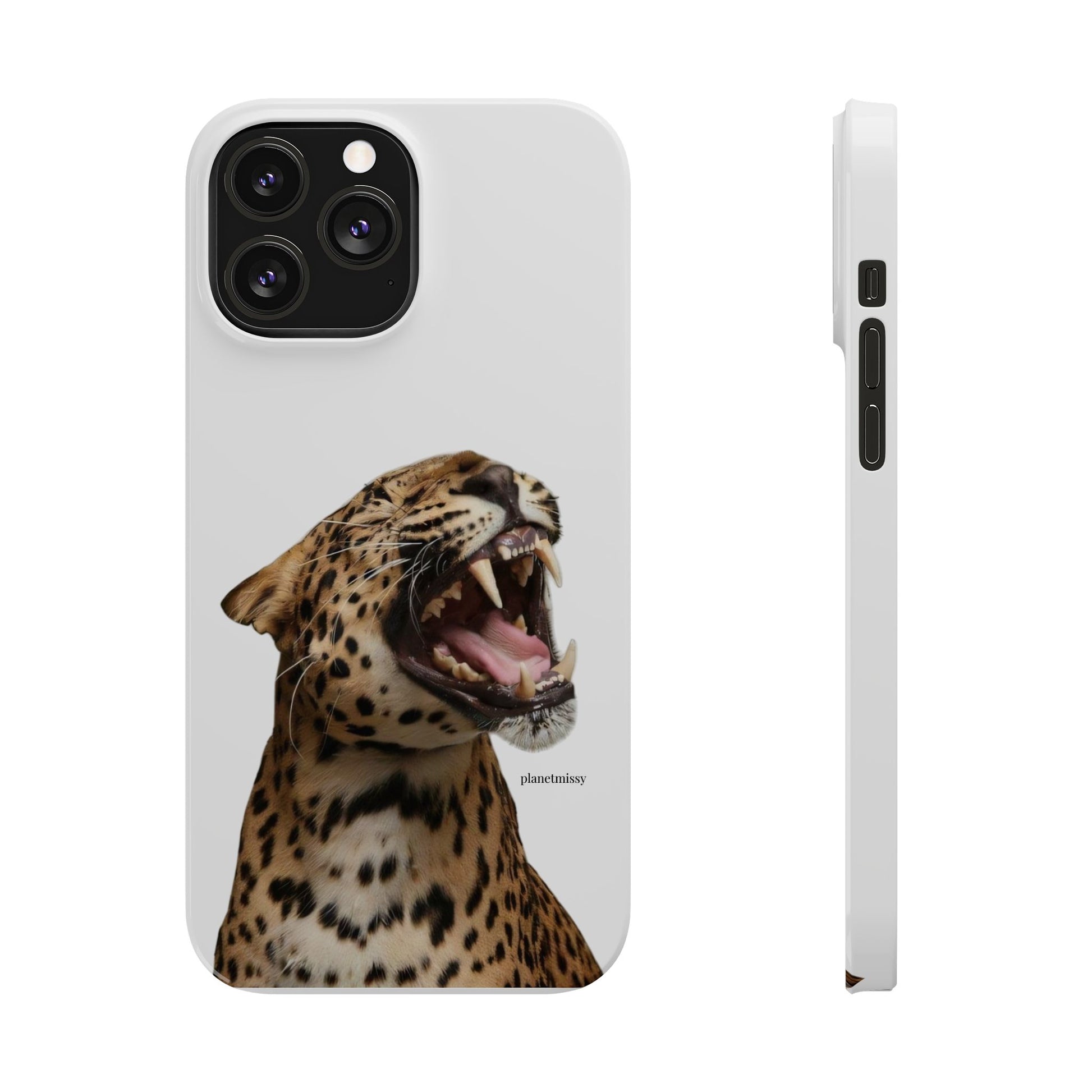 Roaring Leopard Phone Case - Planet Missy