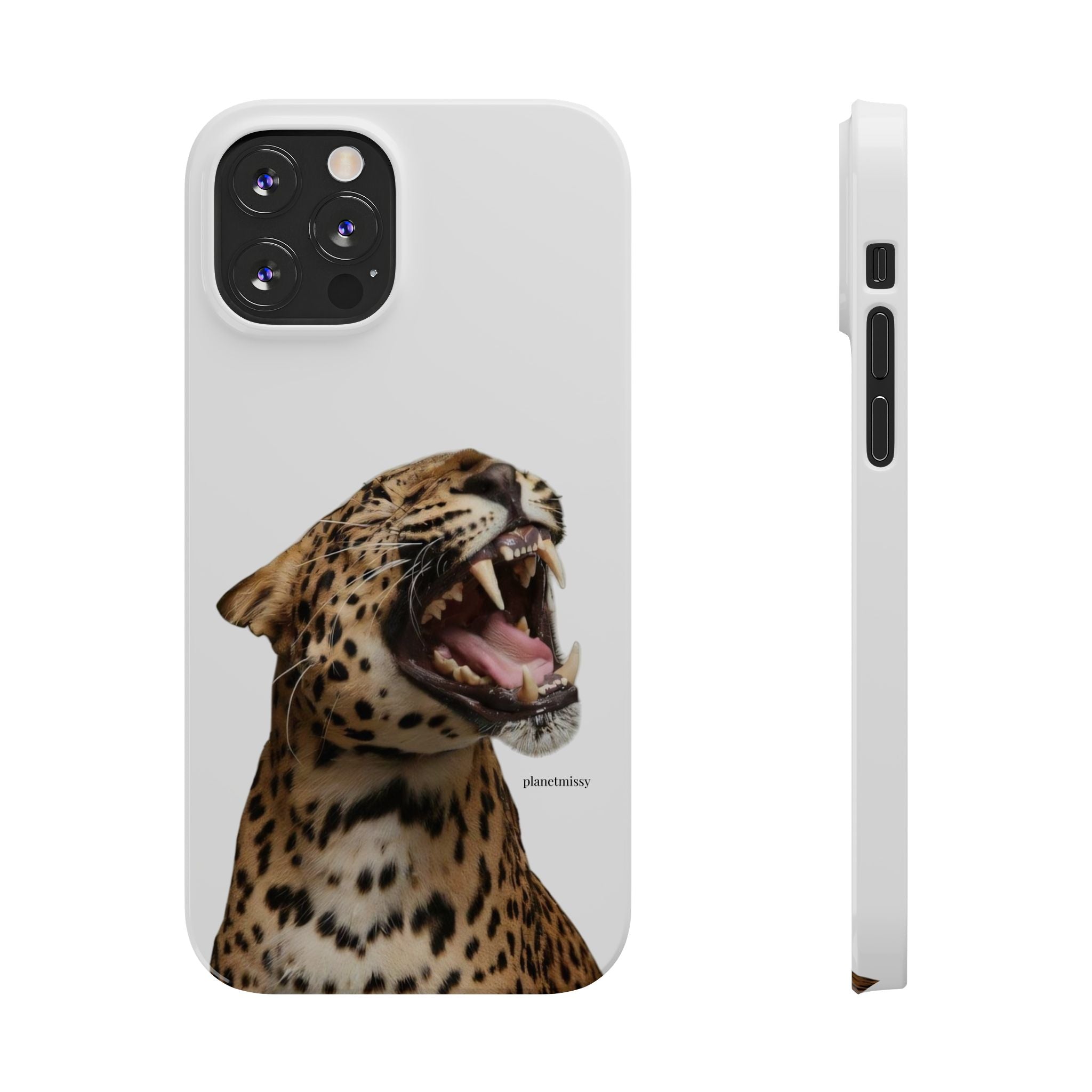 Roaring Leopard Phone Case - Planet Missy