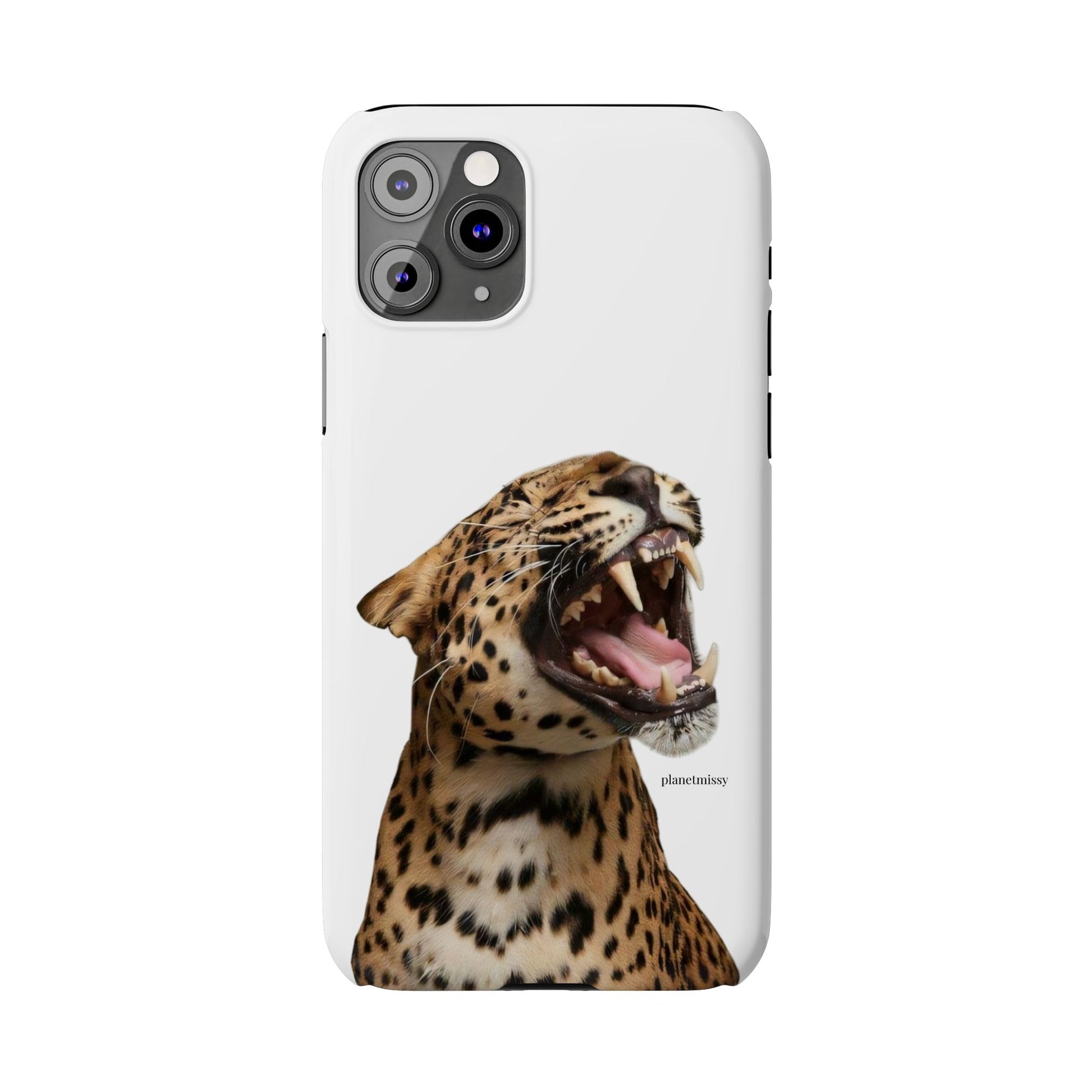 Roaring Leopard Phone Case - Planet Missy