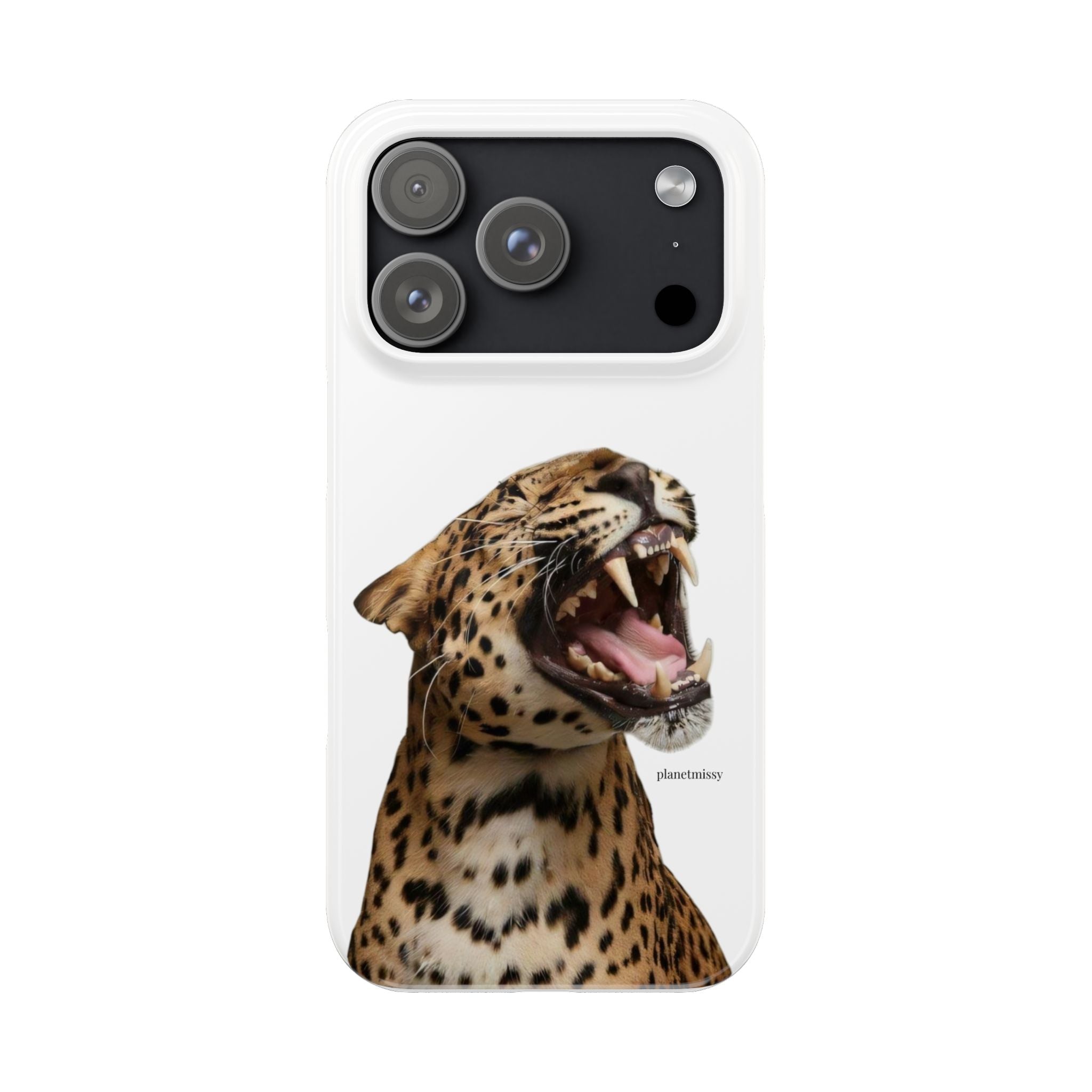 Roaring Leopard Phone Case - Planet Missy