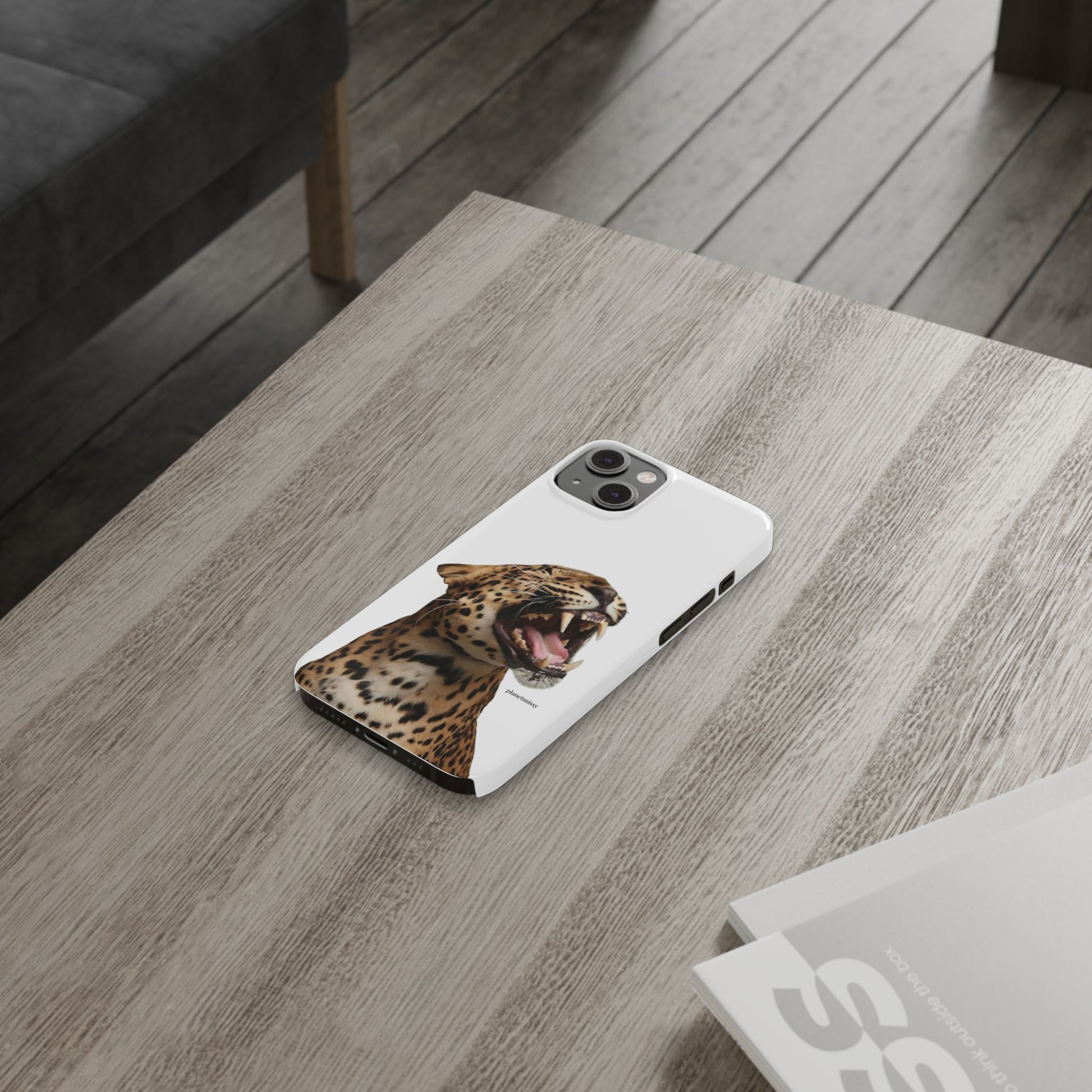 Roaring Leopard Phone Case - Planet Missy