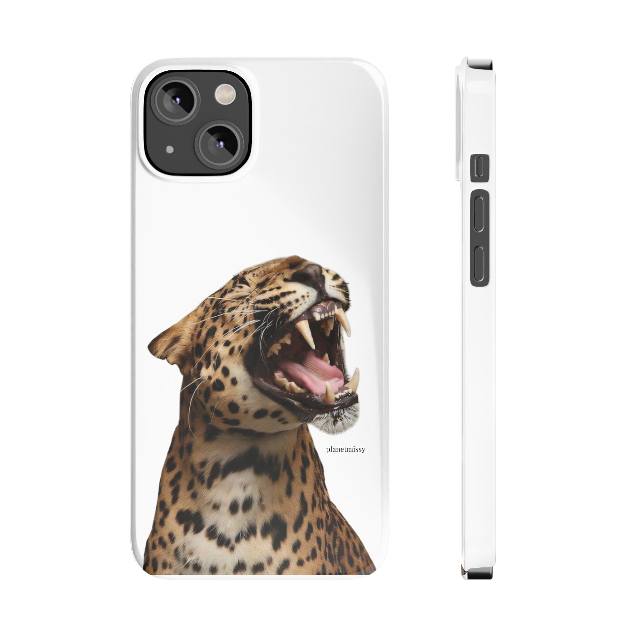 Roaring Leopard Phone Case - Planet Missy