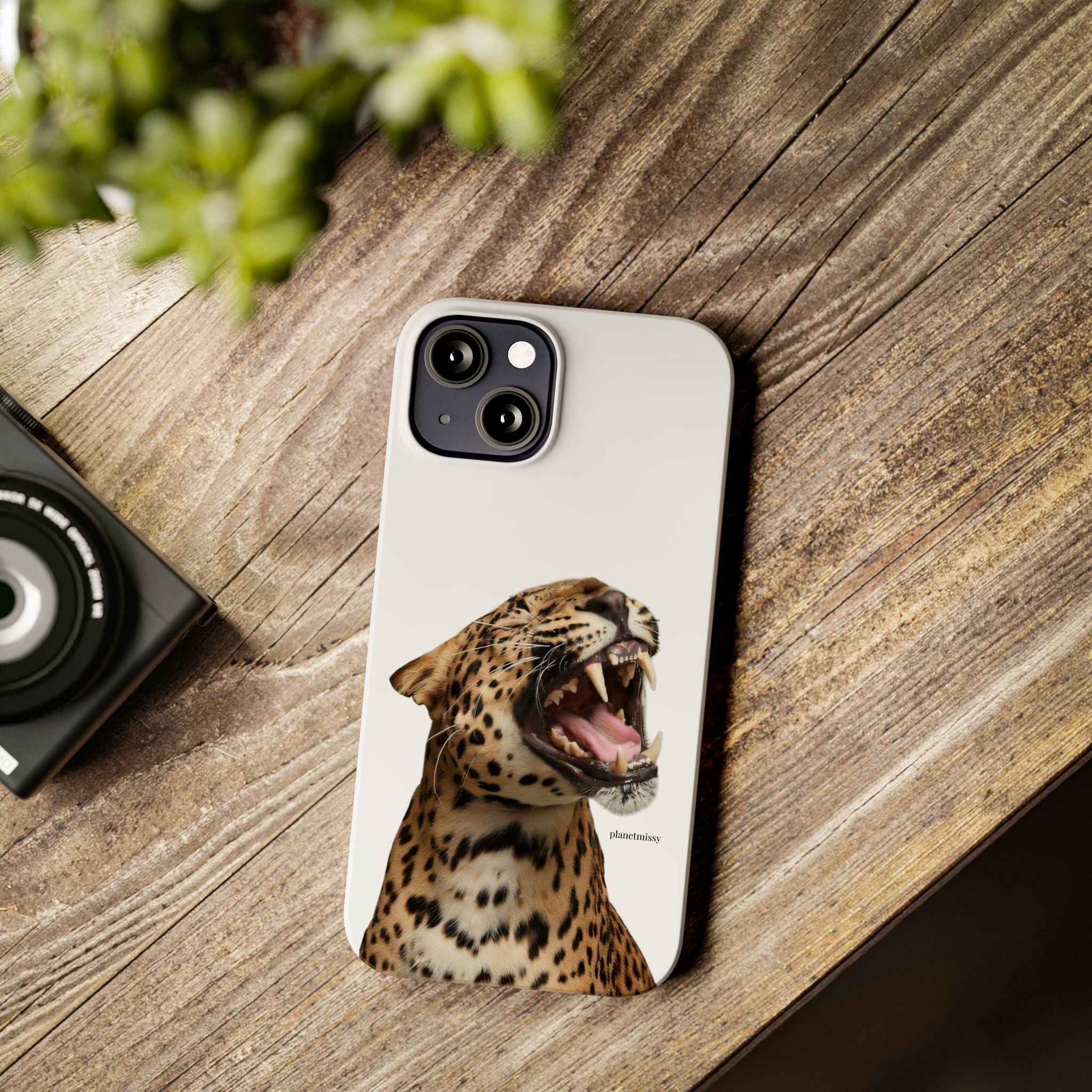 Roaring Leopard Phone Case - Planet Missy