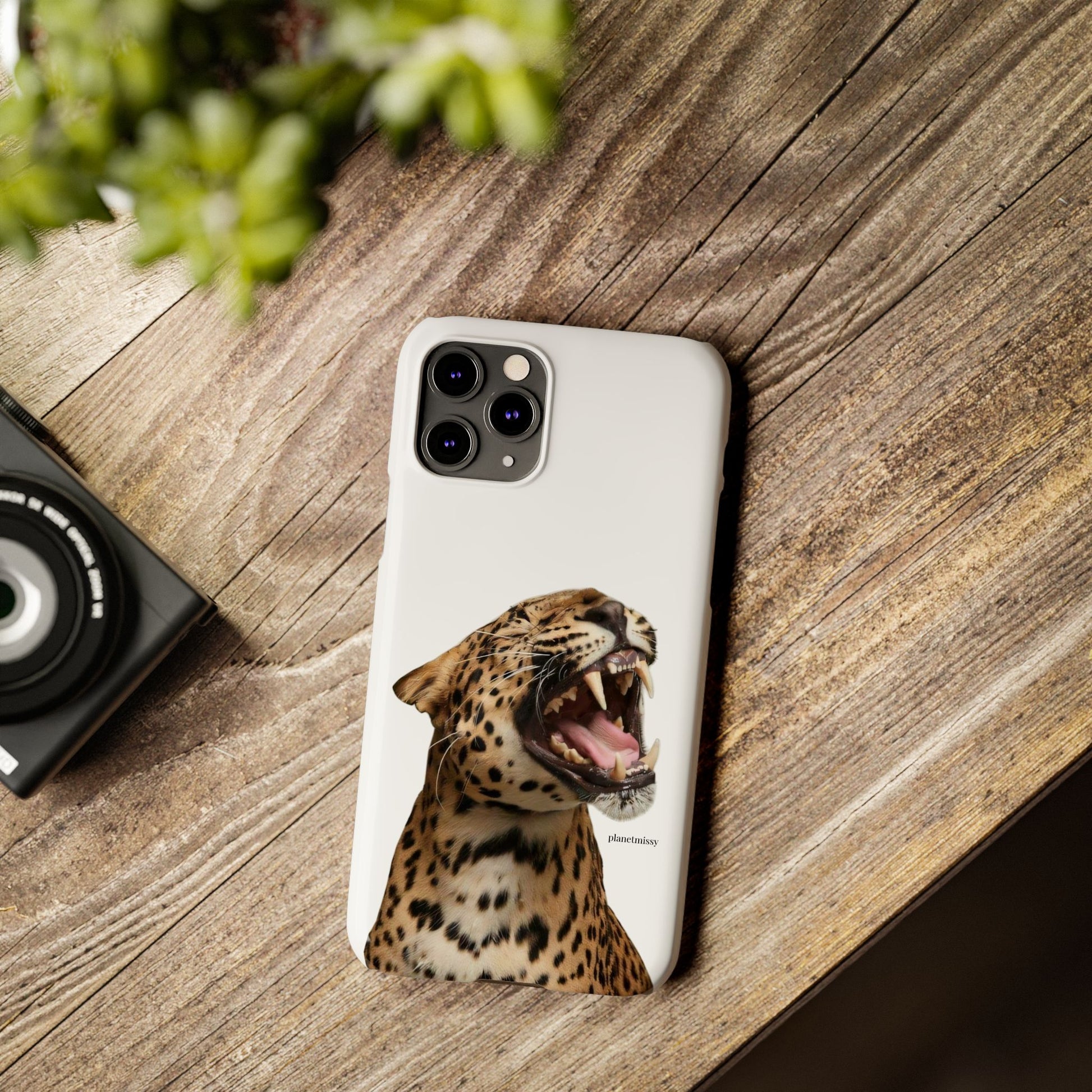 Roaring Leopard Phone Case - Planet Missy
