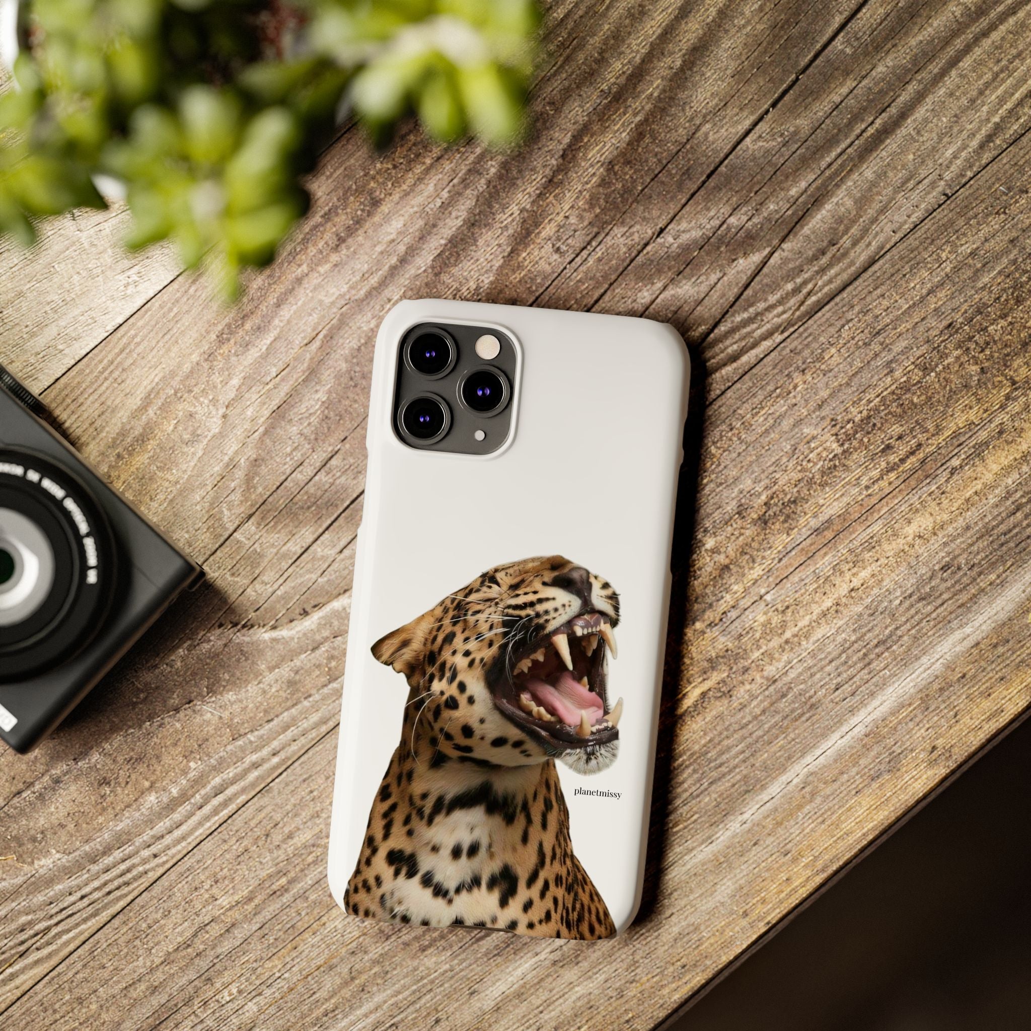 Roaring Leopard Phone Case - Planet Missy