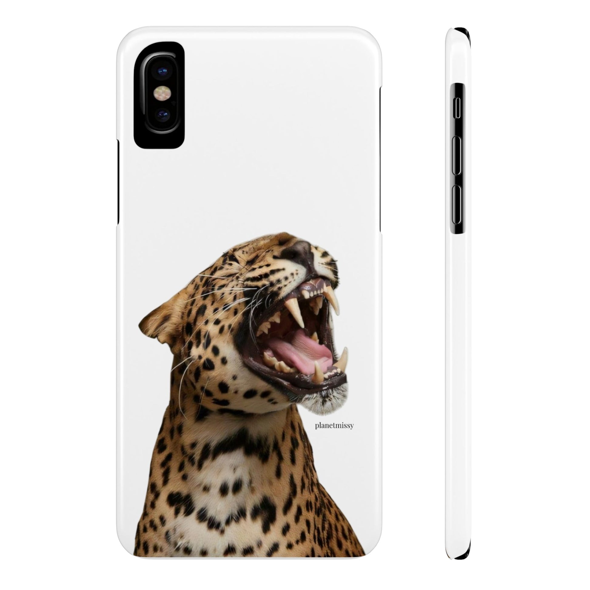Roaring Leopard Phone Case - Planet Missy