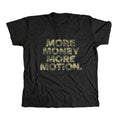 More Money More Motion Tee – Black & Camo T-Shirt - Planet Missy