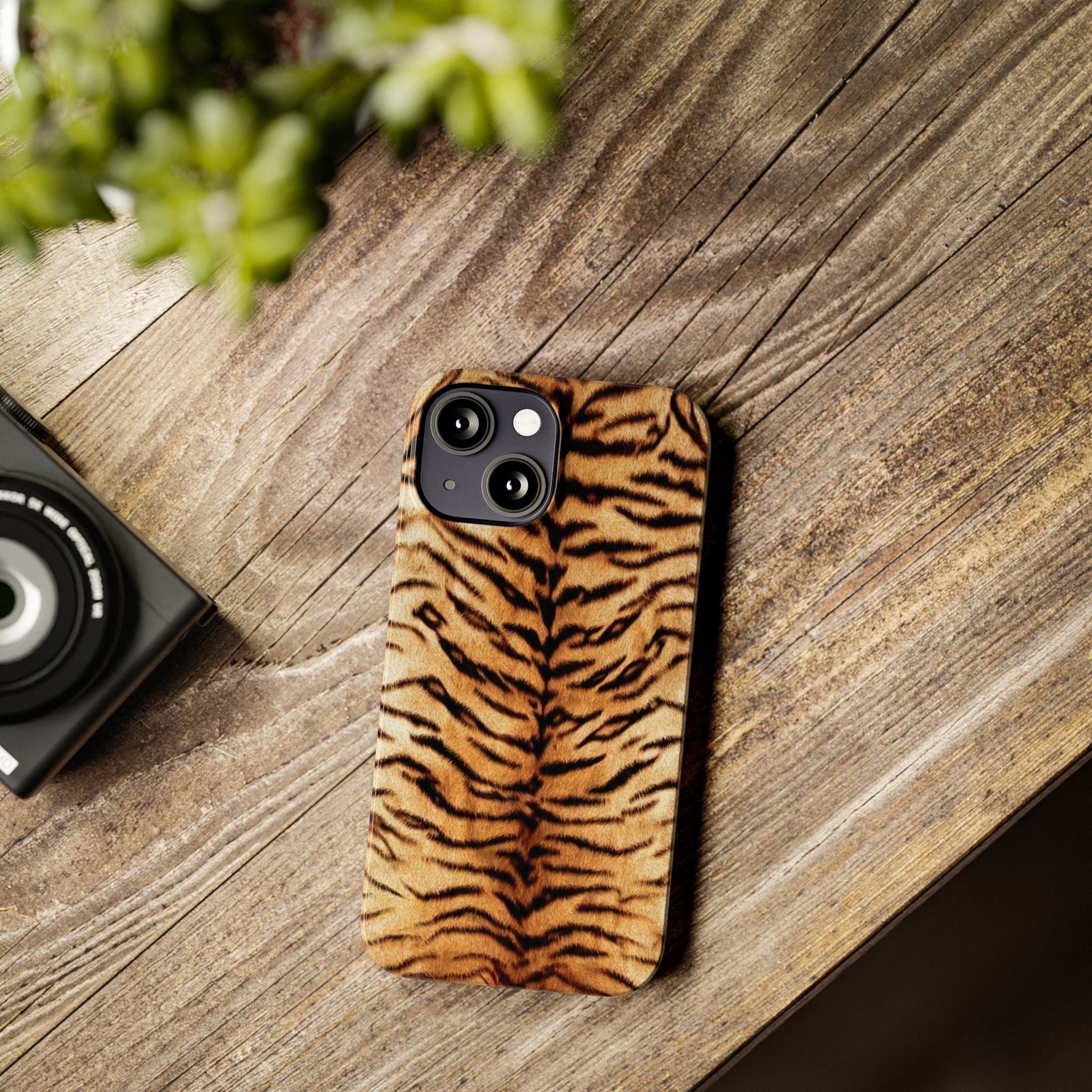 Tiger Print Phone Case - Planet Missy