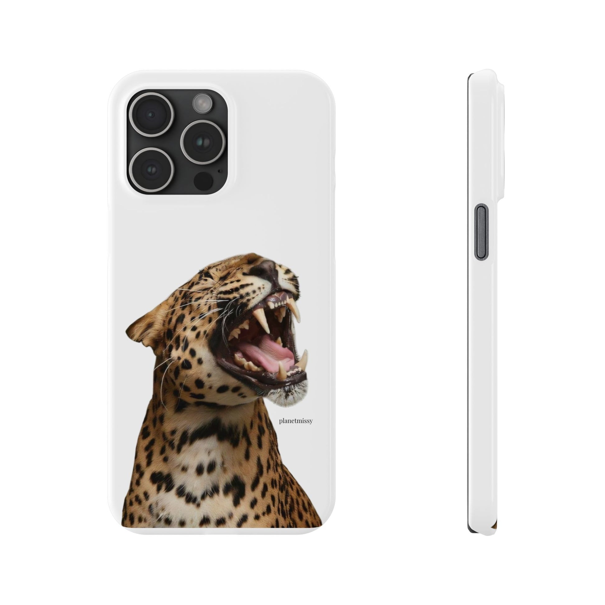 Roaring Leopard Phone Case - Planet Missy