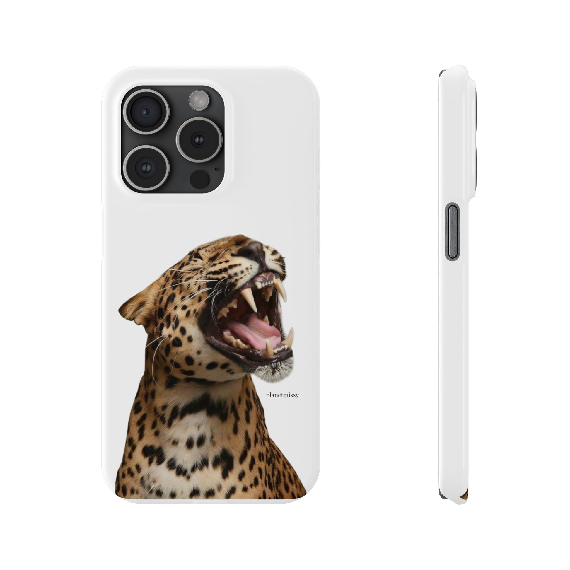 Roaring Leopard Phone Case - Planet Missy