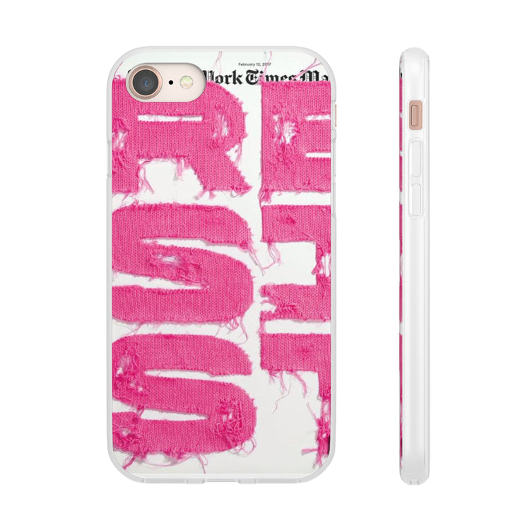 Stitching Pink Cases Phone Case